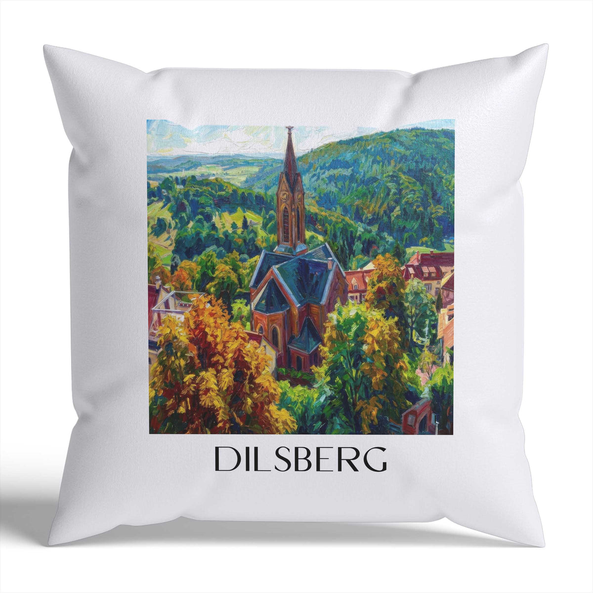 dilsberg-neckartal-deutschland-kissenbezug-oil-painting-oelgemaelde