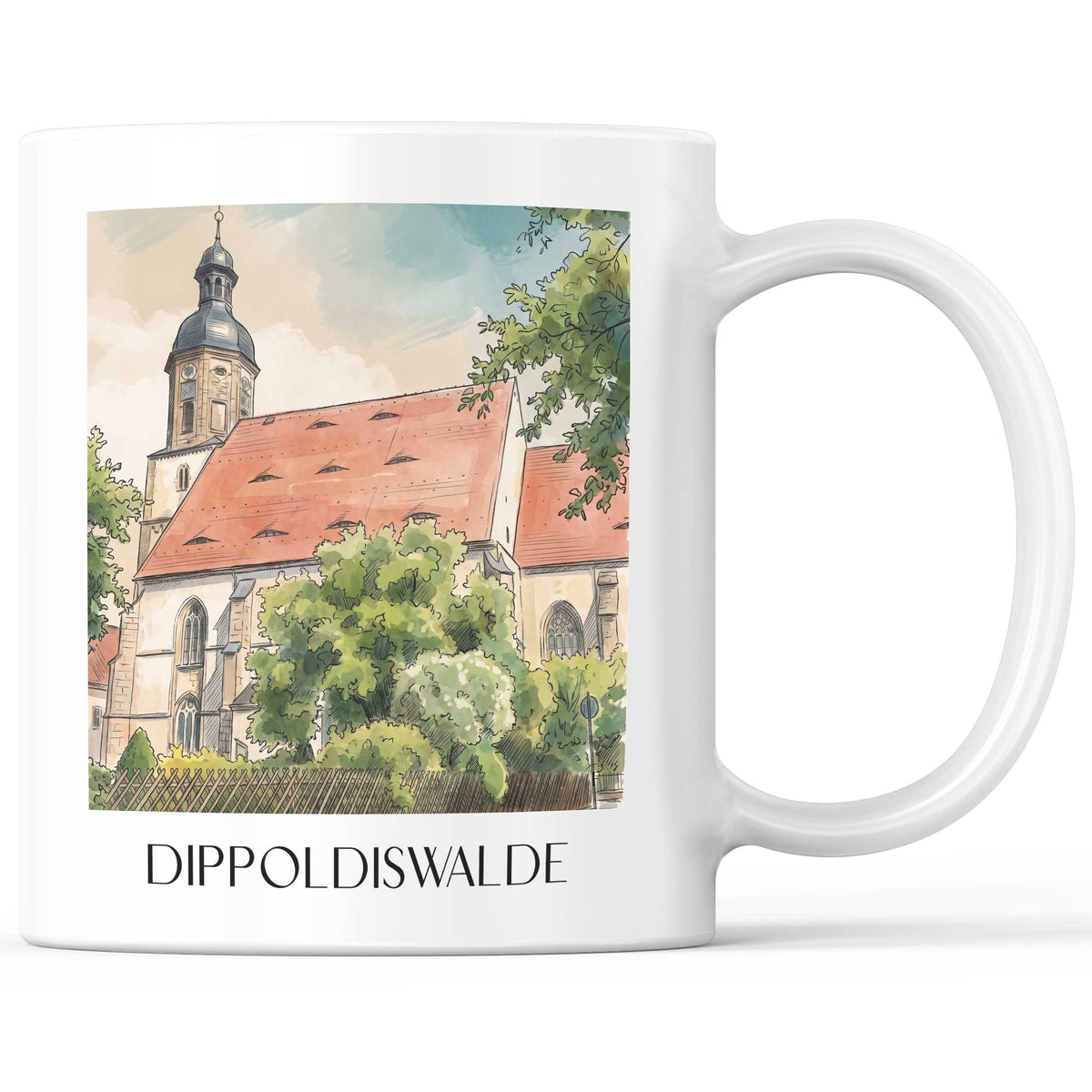 dippoldiswalde-osterzgebirge-deutschland-kaffeebecher-aquarell
