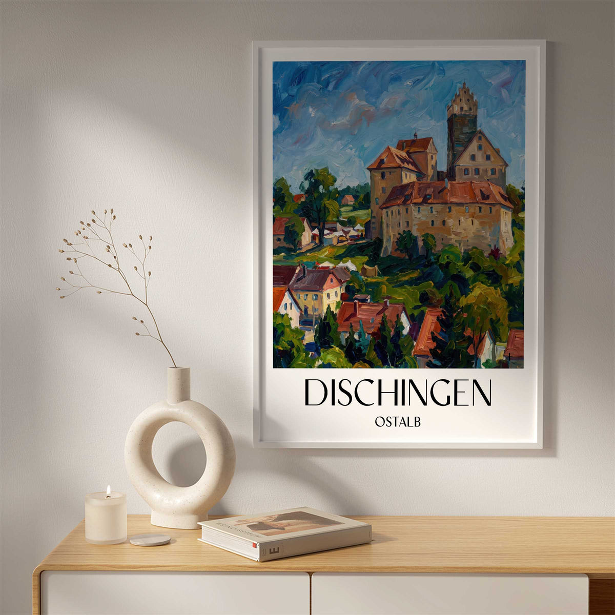dischingen-ostalb-deutschland-poster-oil-painting-oelgemaelde