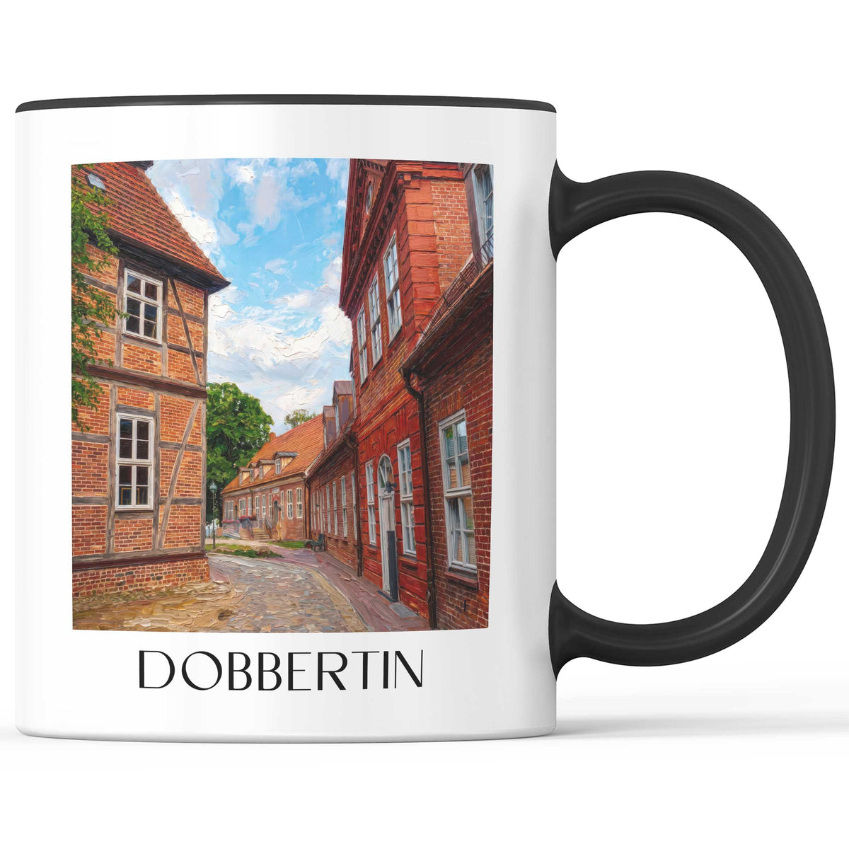 dobbertin-mecklenburgische-seenplatte-deutschland-kaffeebecher-oil-painting-oelgemaelde