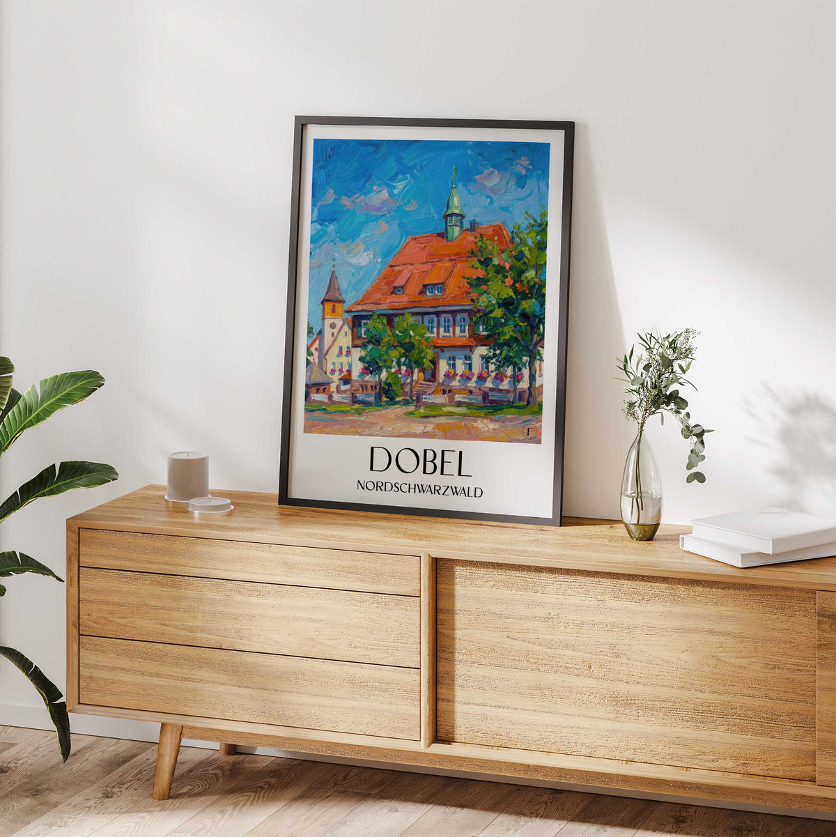 dobel-nordschwarzwald-deutschland-poster-oil-painting-oelgemaelde
