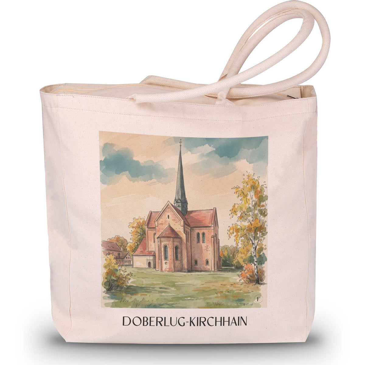 doberlug-kirchhain-brandenburg-deutschland-einkaufstasche-aquarell