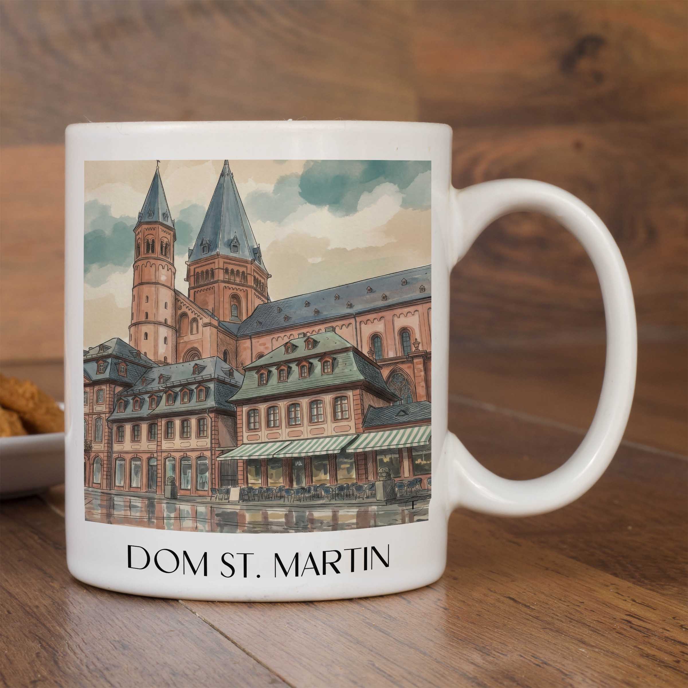 dom-st.-martin-mainz-deutschland-kaffeebecher-aquarell