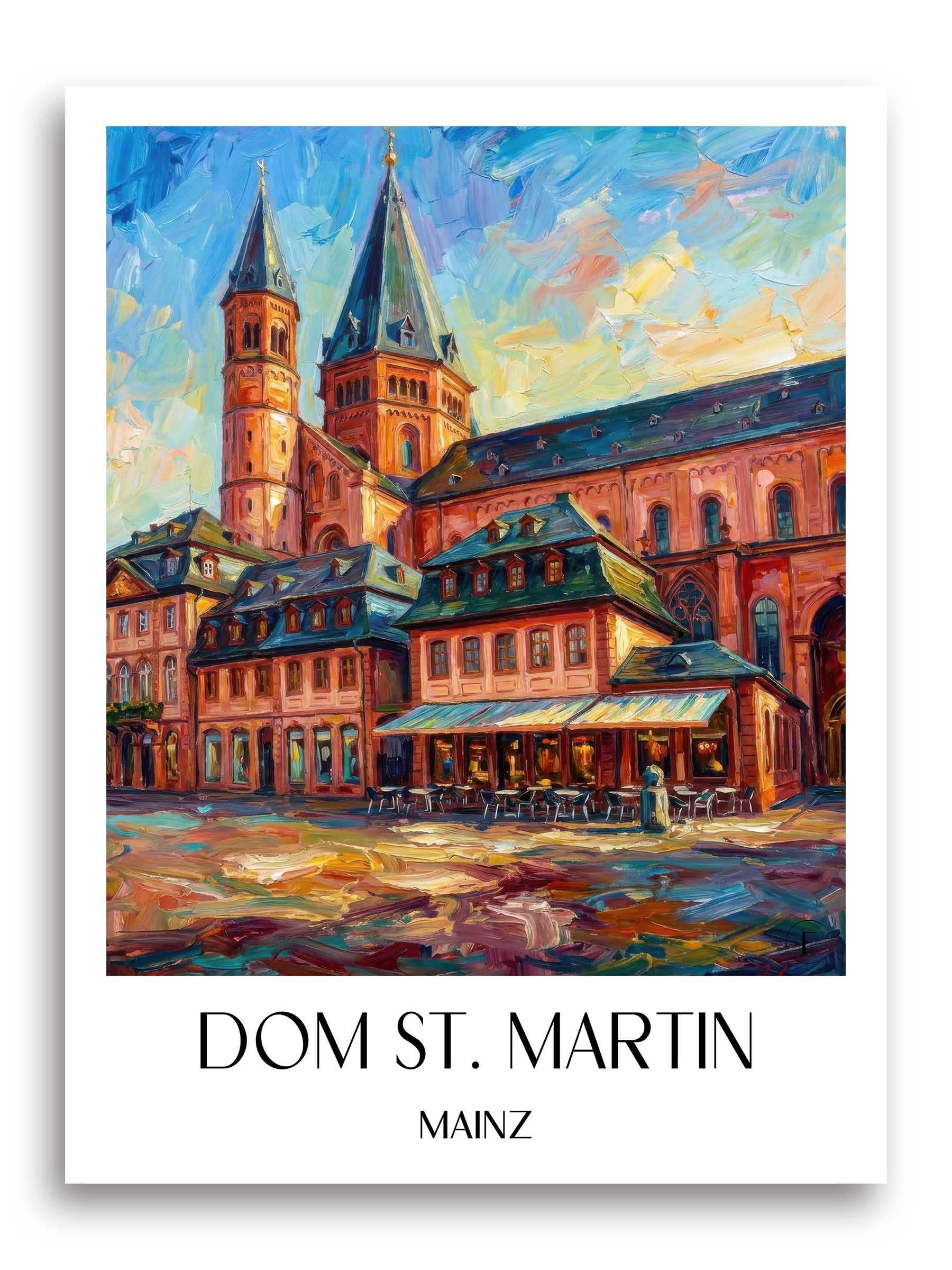 dom-st.-martin-mainz-deutschland-poster-oil-painting-oelgemaelde
