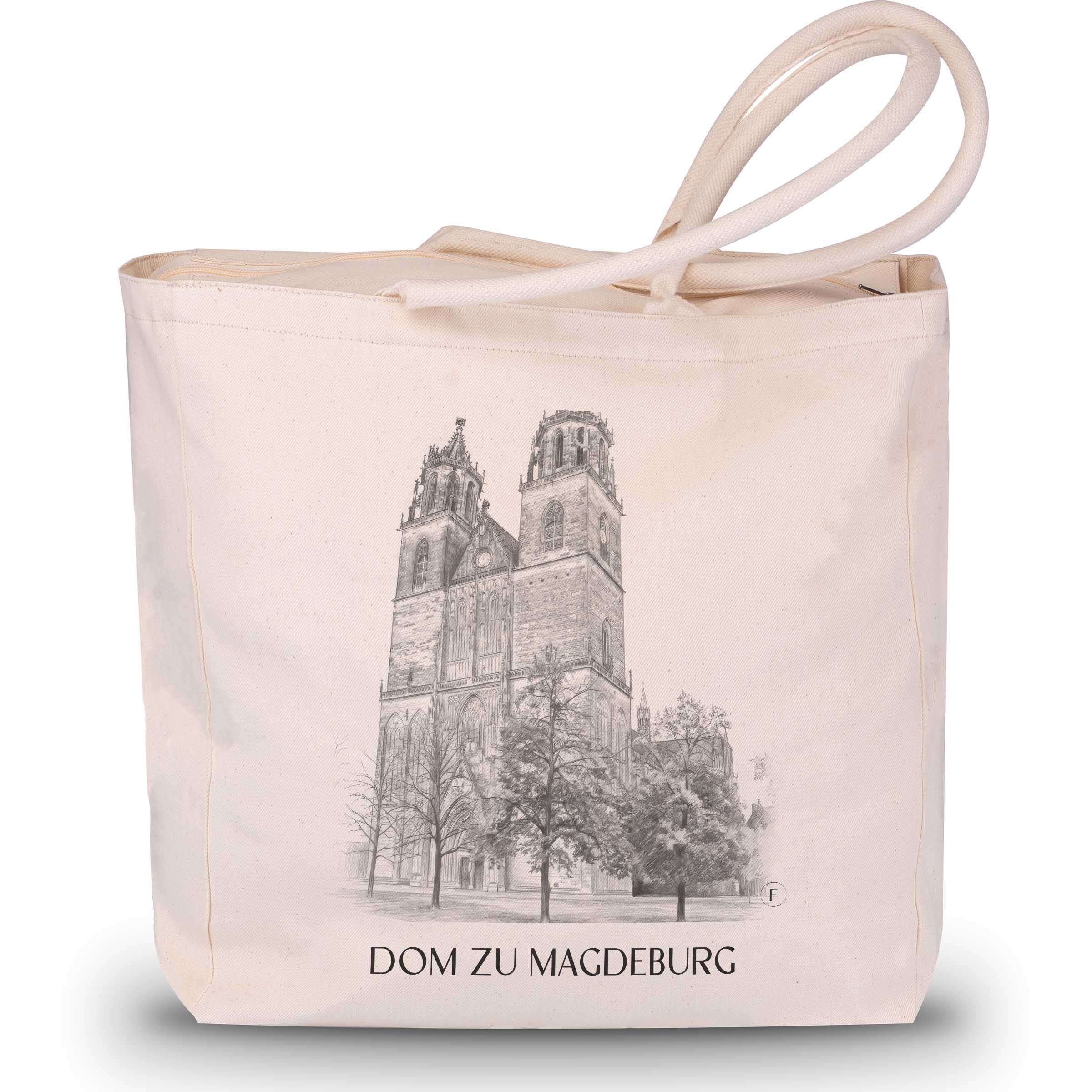 dom-zu-magdeburg-sachsen-anhalt-deutschland-einkaufstasche-bleistift-zeichnung-drawing