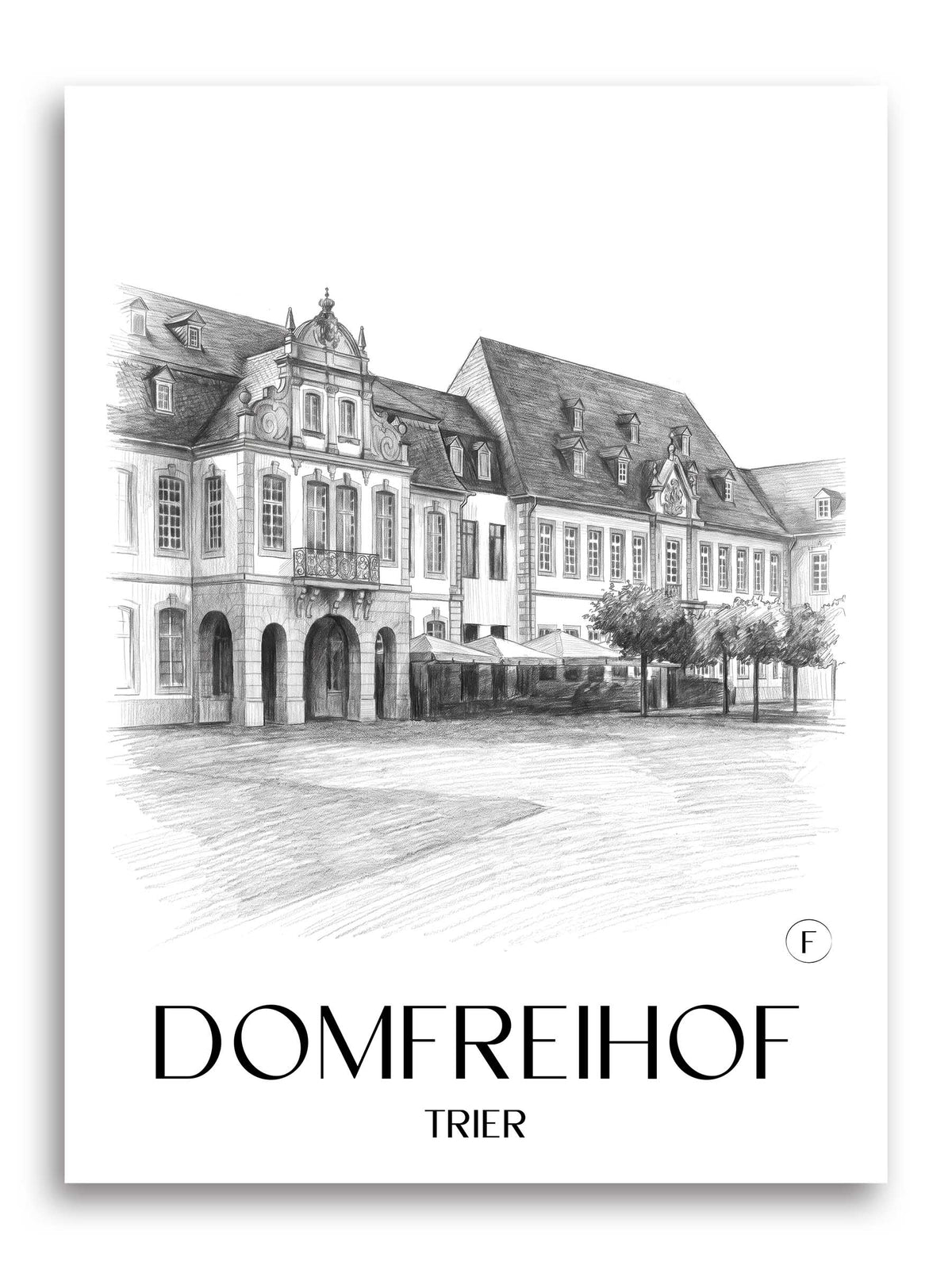 domfreihof-trier-deutschland-poster-bleistift-zeichnung-drawing