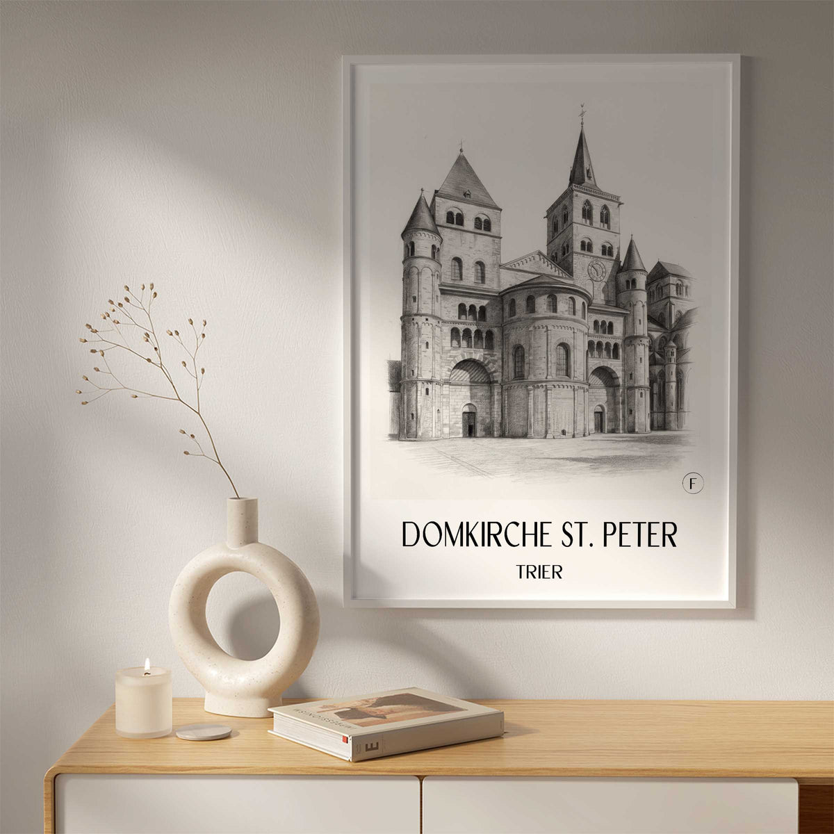 domkirche-st.-peter-trier-deutschland-poster-bleistift-zeichnung-drawing