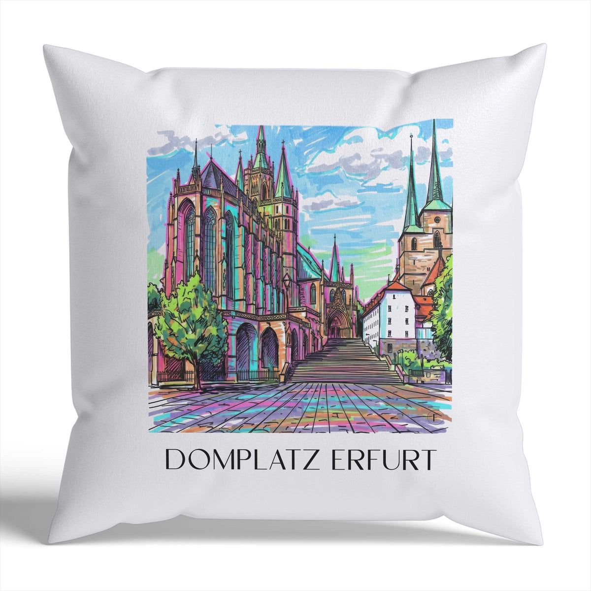 domplatz-erfurt-deutschland-kissenbezug-graffiti