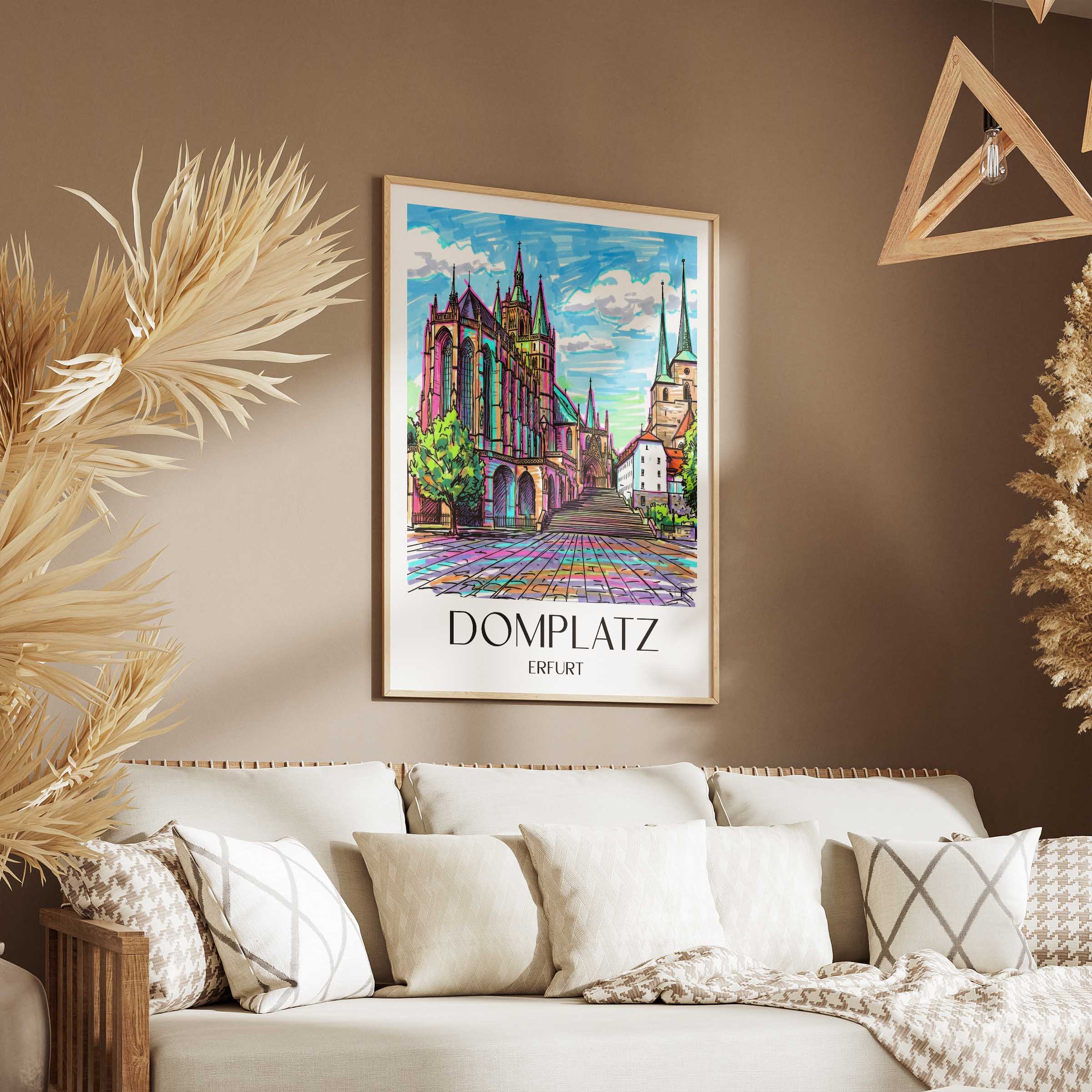 domplatz-erfurt-deutschland-poster-graffiti