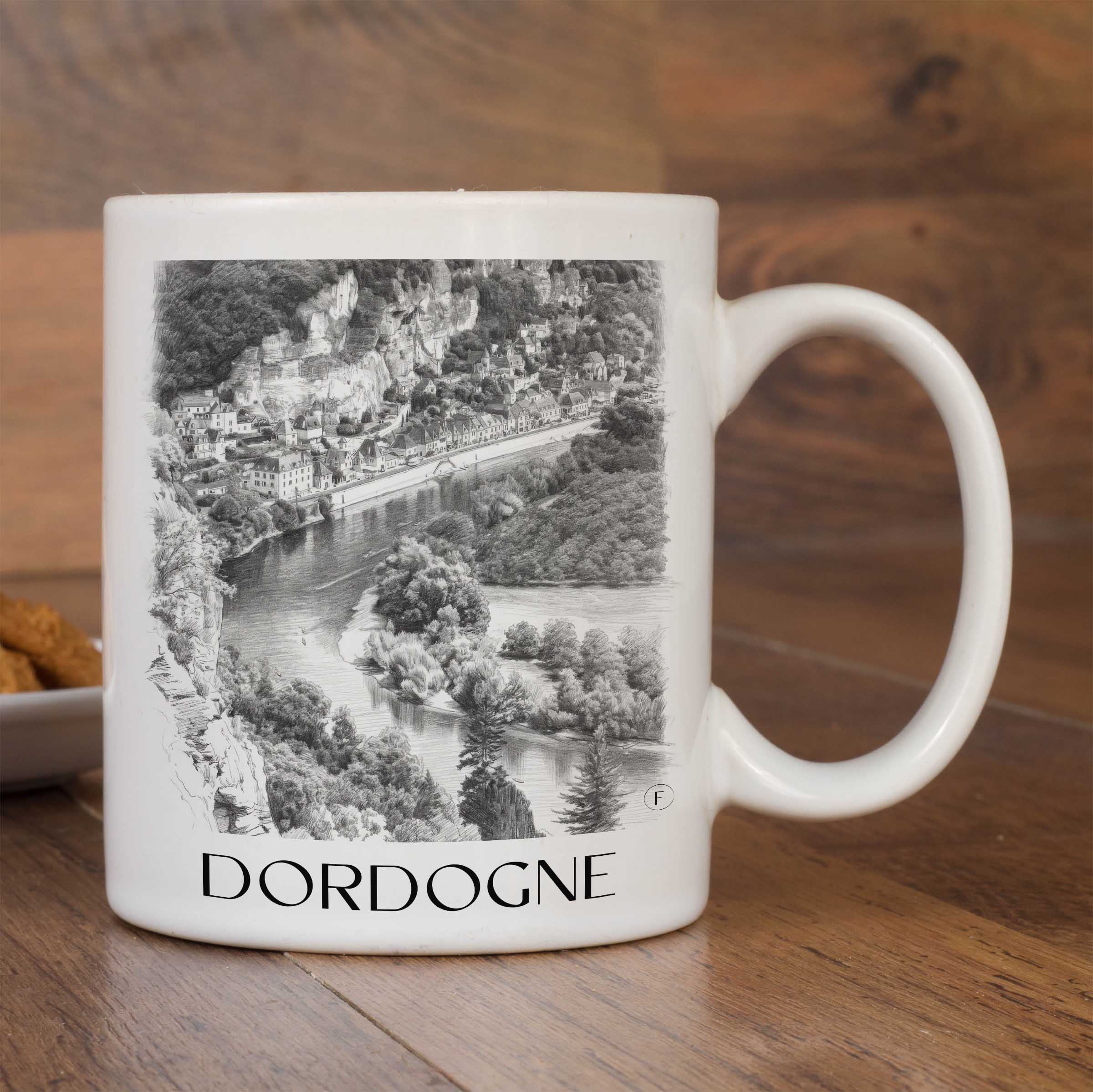 dordogne-frankreich-kaffeebecher-bleistift-zeichnung-drawing