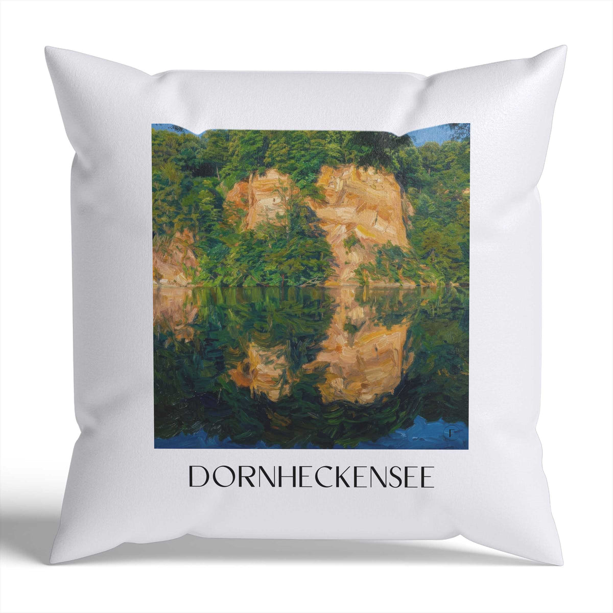 dornheckensee-bonn-deutschland-kissenbezug-oil-painting-oelgemaelde