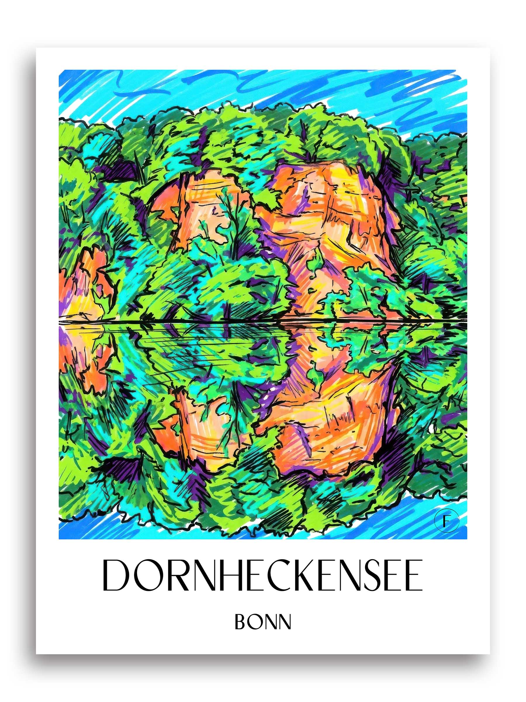 dornheckensee-bonn-deutschland-poster-graffiti