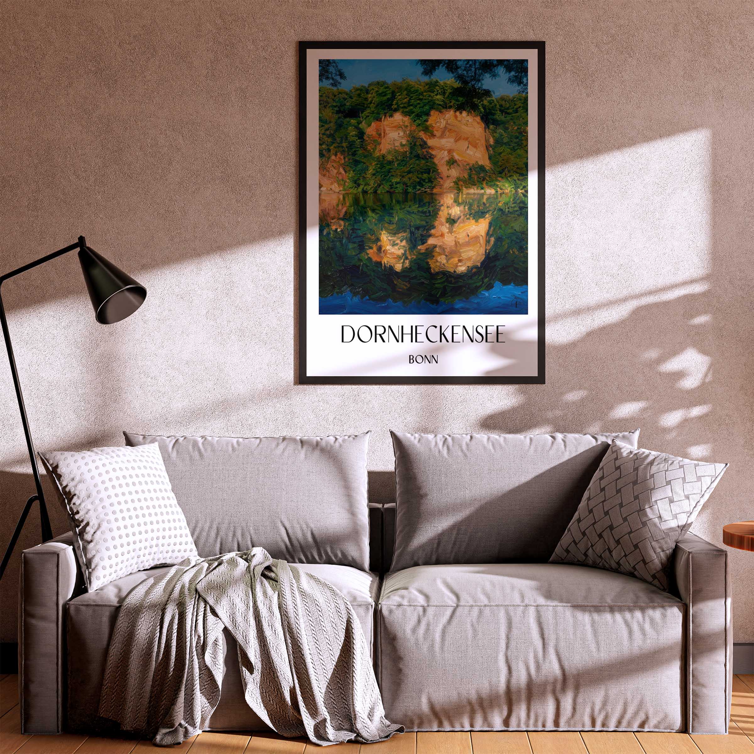 dornheckensee-bonn-deutschland-poster-oil-painting-oelgemaelde