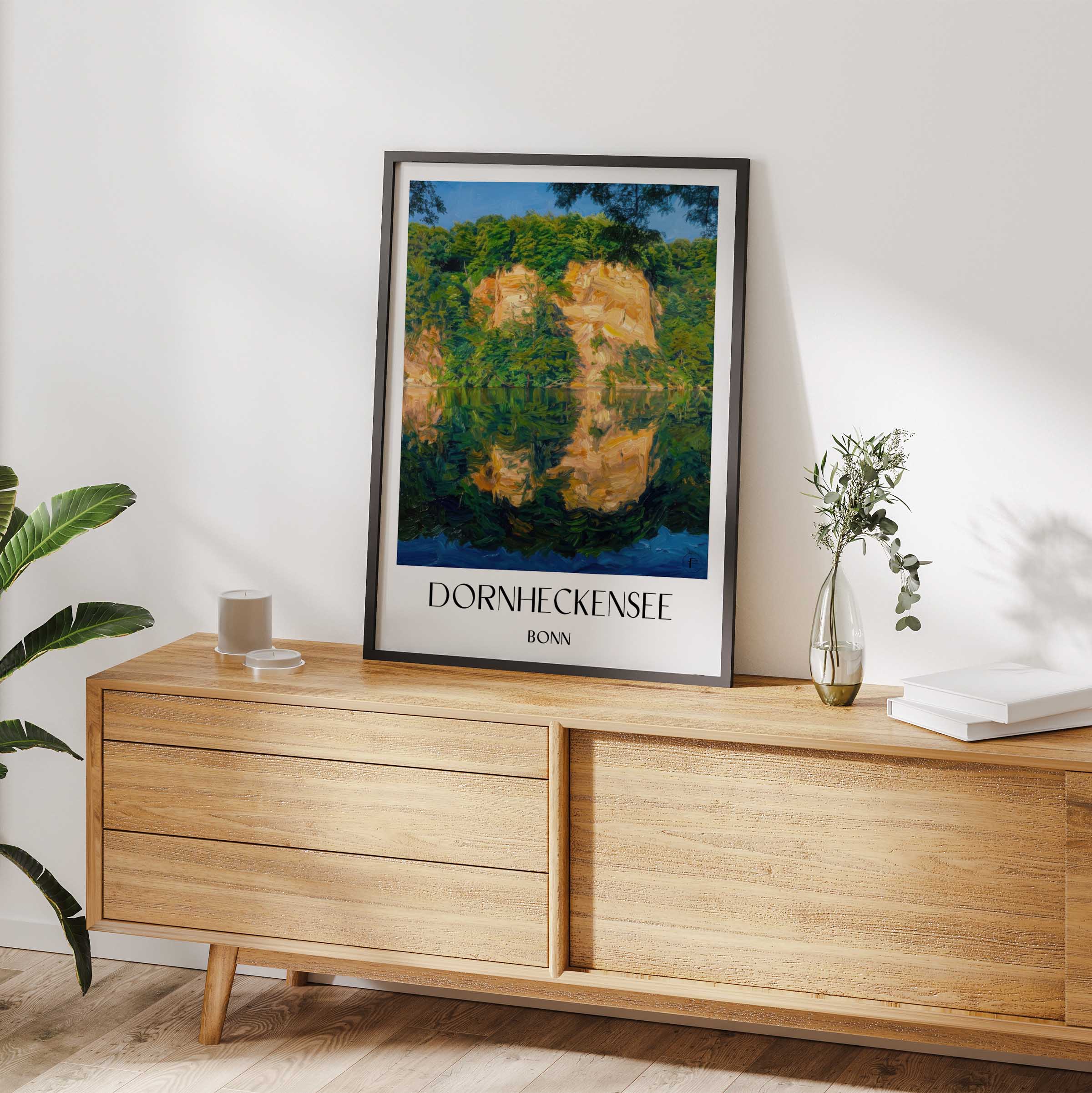 dornheckensee-bonn-deutschland-poster-oil-painting-oelgemaelde