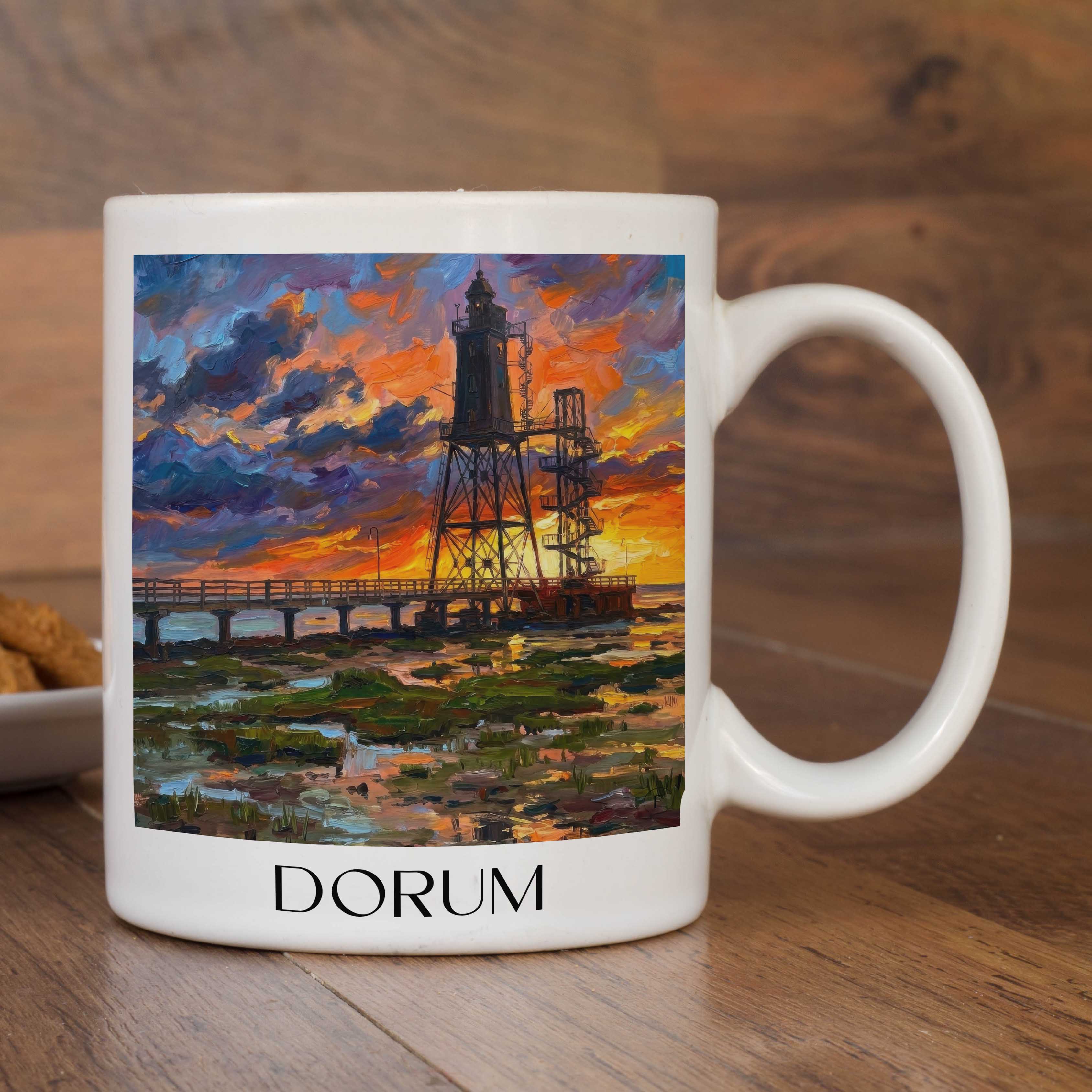 dorum-niedersachsen-deutschland-kaffeebecher-oil-painting-oelgemaelde