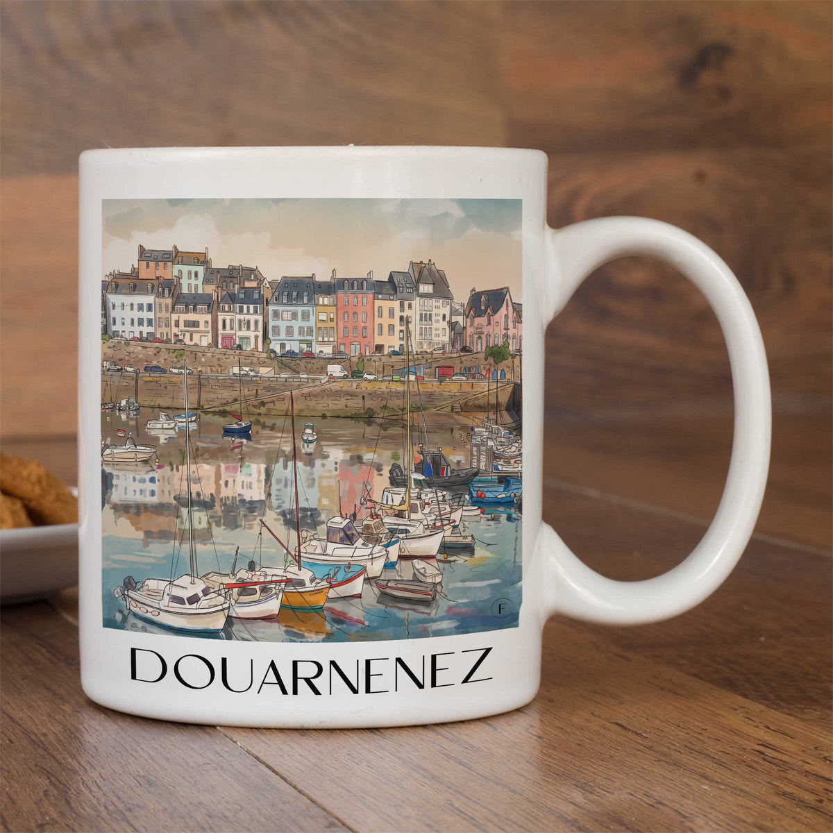 douarnenez-cornouaille-frankreich-kaffeebecher-aquarell