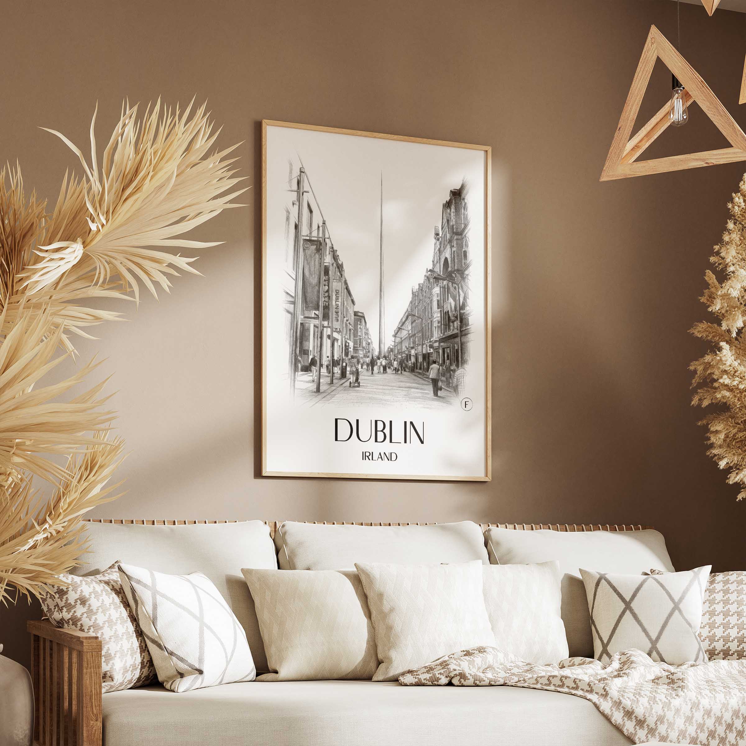 dublin-irland-poster-bleistift-zeichnung-drawing