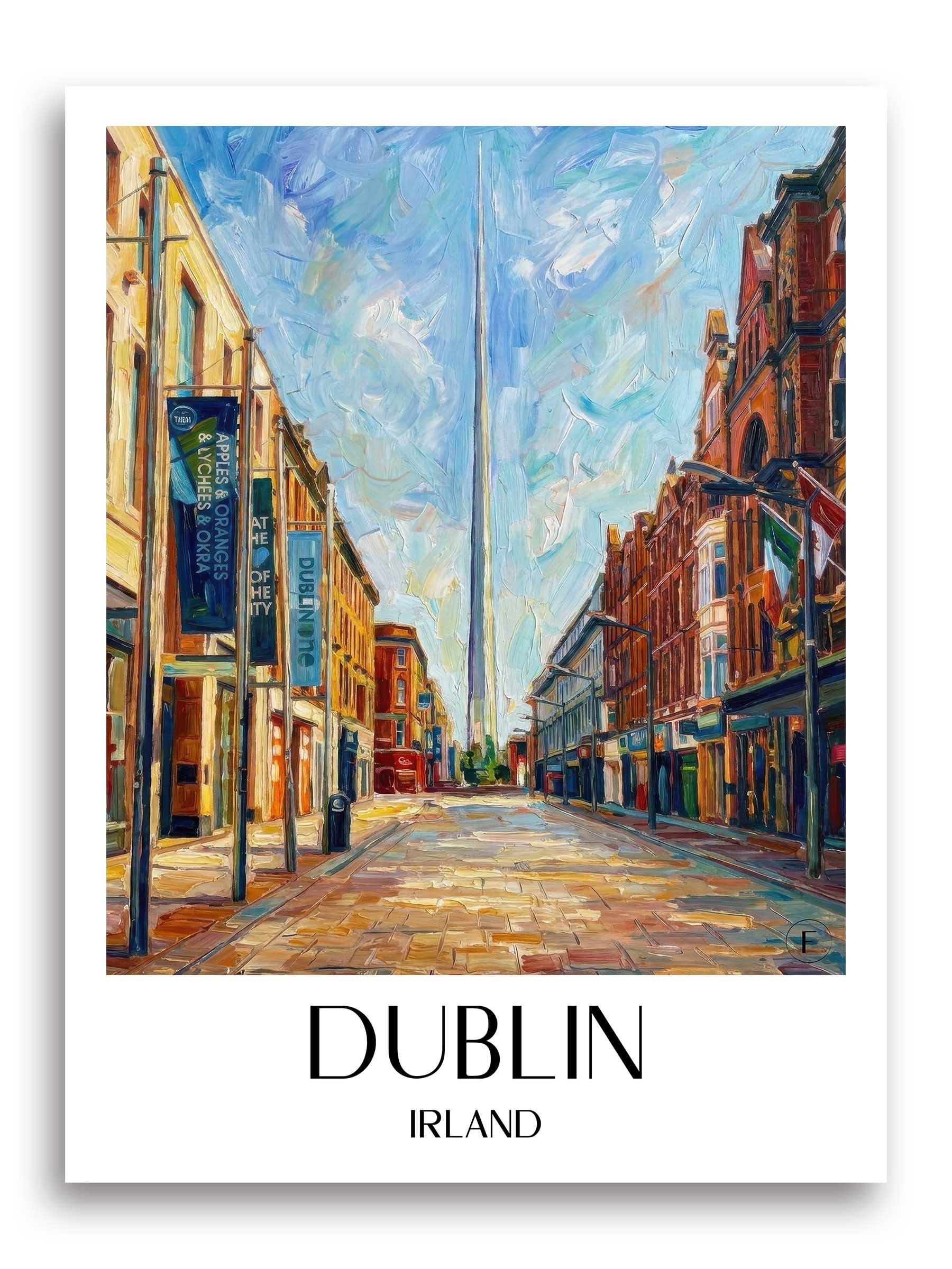 dublin-irland-poster-oil-painting-oelgemaelde