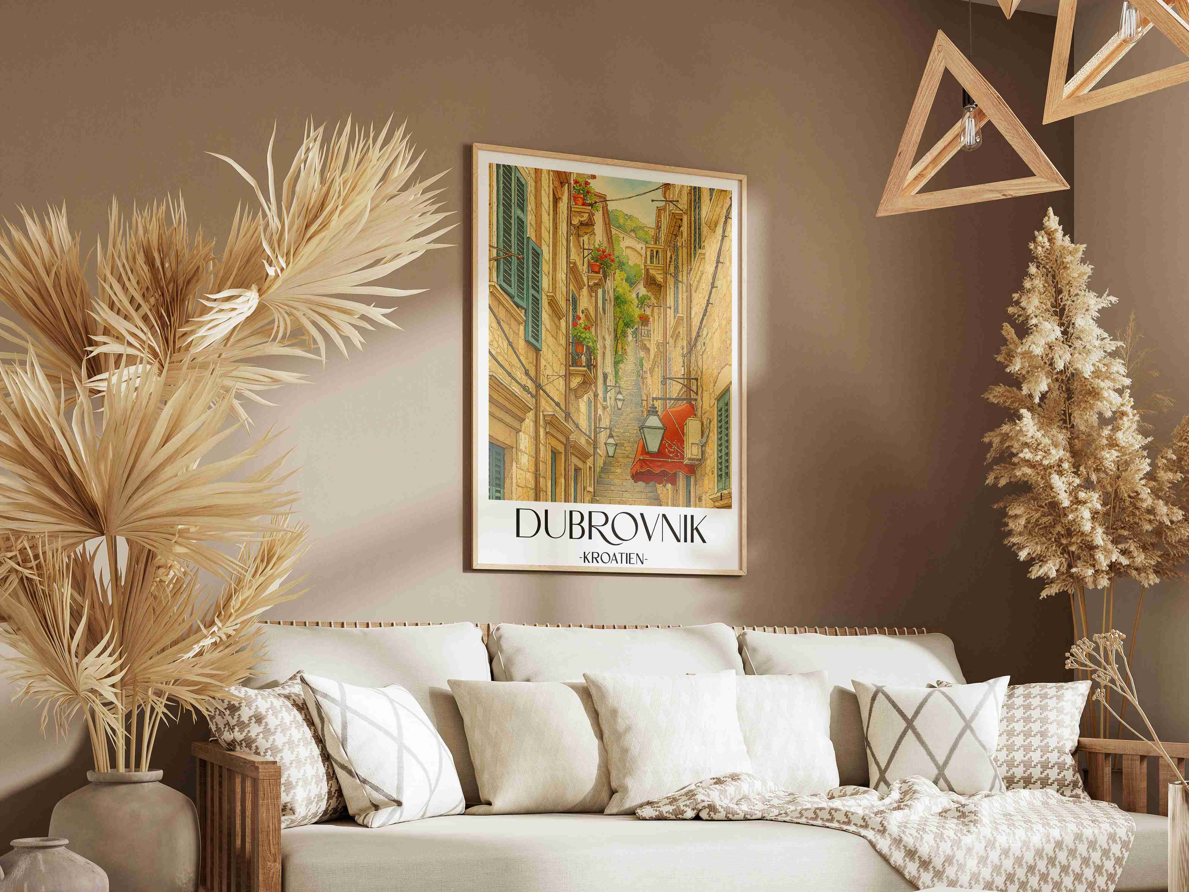 dubrovnik-kroatien-poster-aquarell