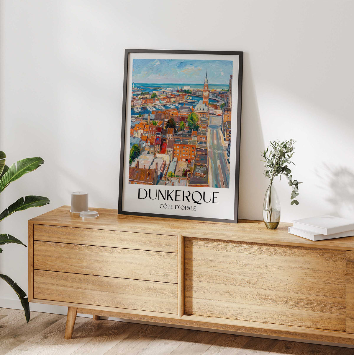 dunkerque-côte-d'opale-frankreich-poster-oil-painting-oelgemaelde
