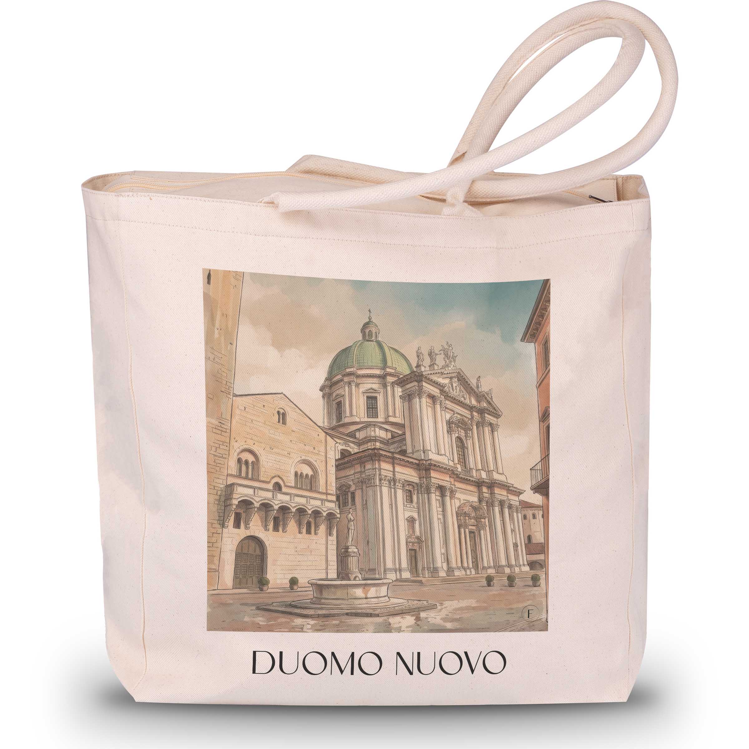 duomo-nuovo-brescia-italien-einkaufstasche-aquarell