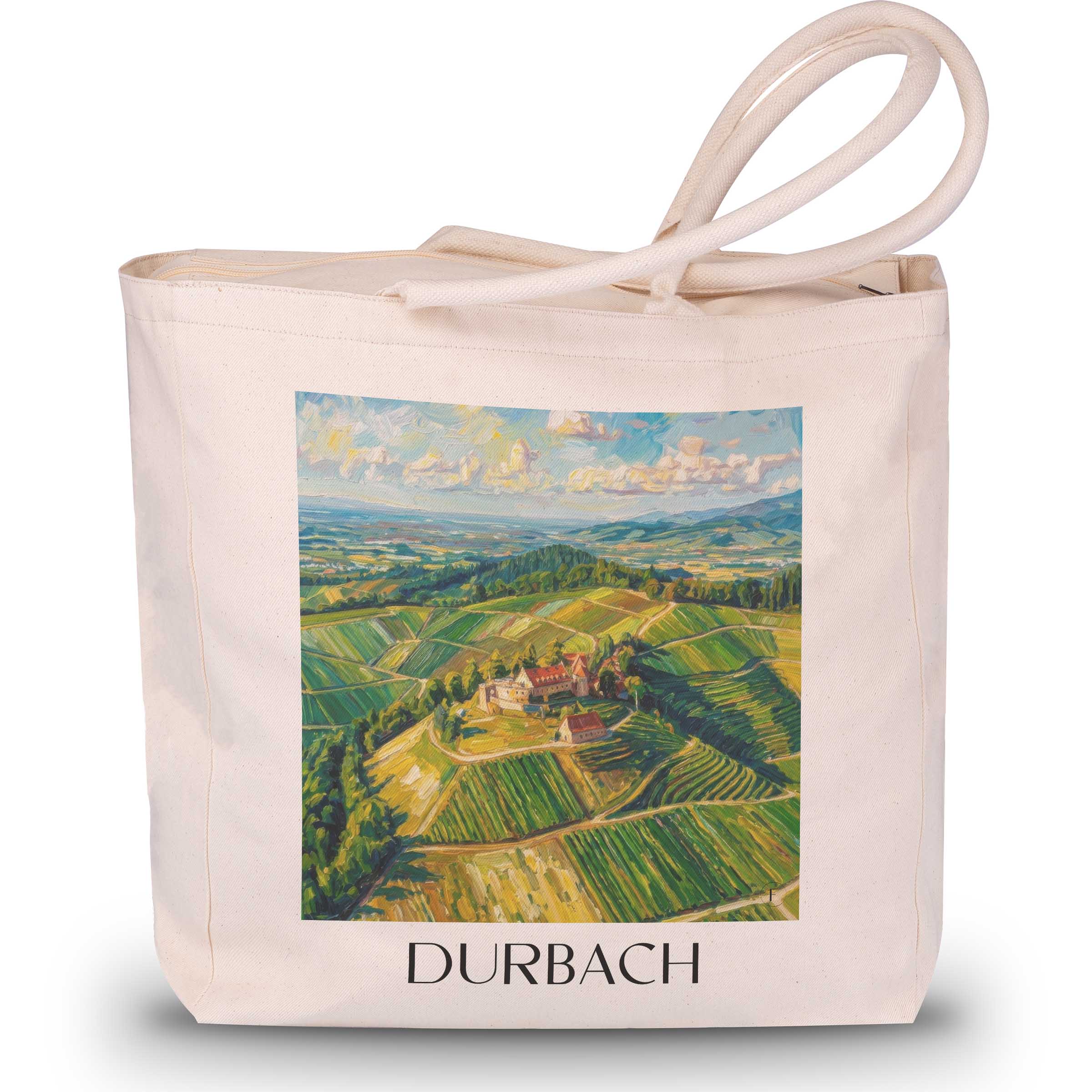durbach-baden-württemberg-deutschland-einkaufstasche-oil-painting-oelgemaelde