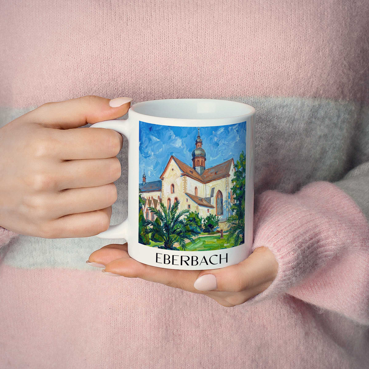 eberbach-neckartal-deutschland-kaffeebecher-oil-painting-oelgemaelde