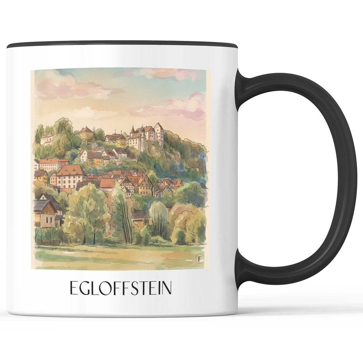 egloffstein-oberfranken-deutschland-kaffeebecher-aquarell