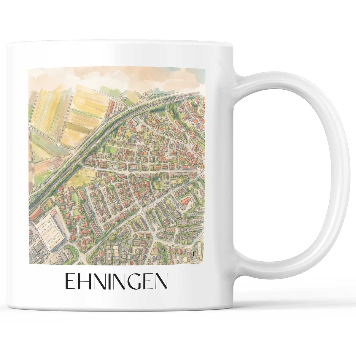 ehningen-baden-württemberg-deutschland-kaffeebecher-aquarell