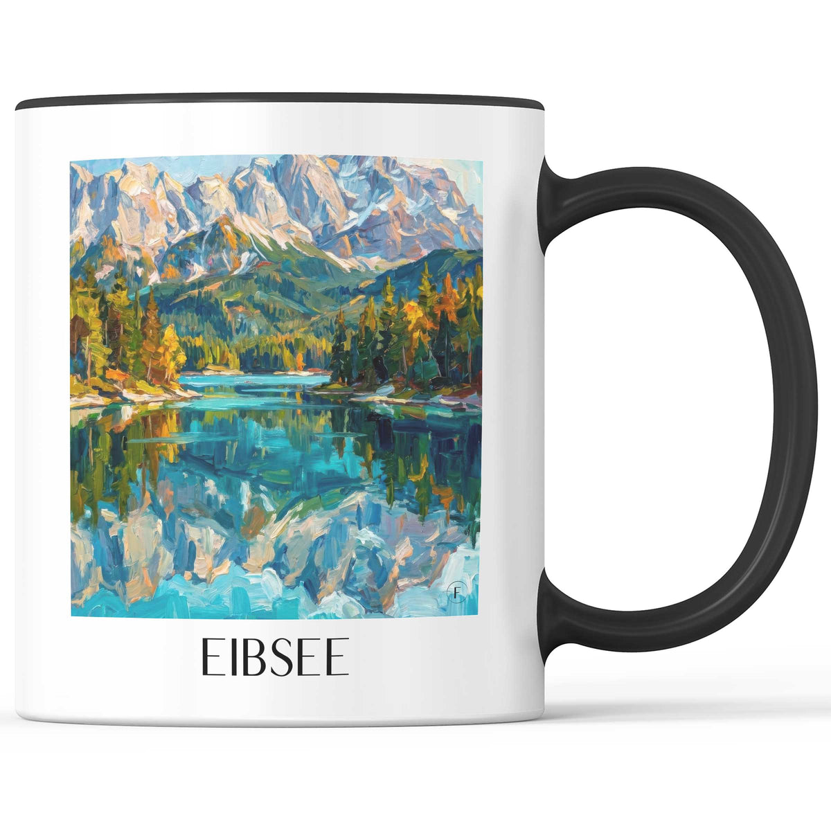 eibsee-wettersteingebirge-deutschland-kaffeebecher-oil-painting-oelgemaelde