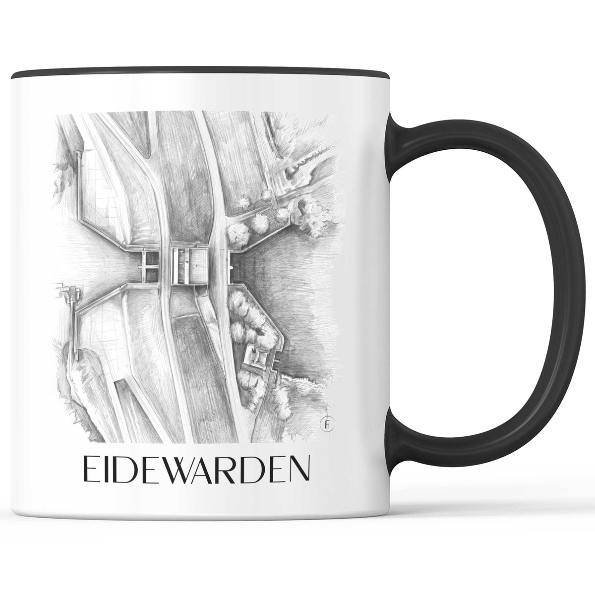 eidewarden-cuxhaven-deutschland-kaffeebecher-bleistift-zeichnung-drawing