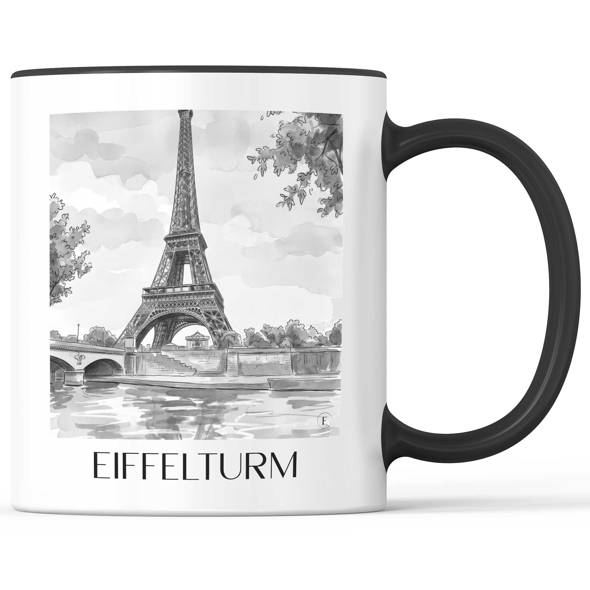 eiffelturm-paris-frankreich-kaffeebecher-aquarell-schwarz-weiss