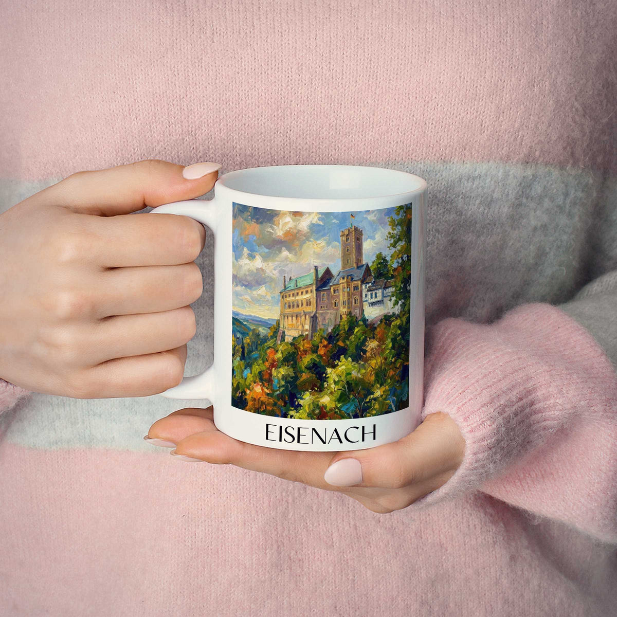 eisenach-wartburg-deutschland-kaffeebecher-oil-painting-oelgemaelde