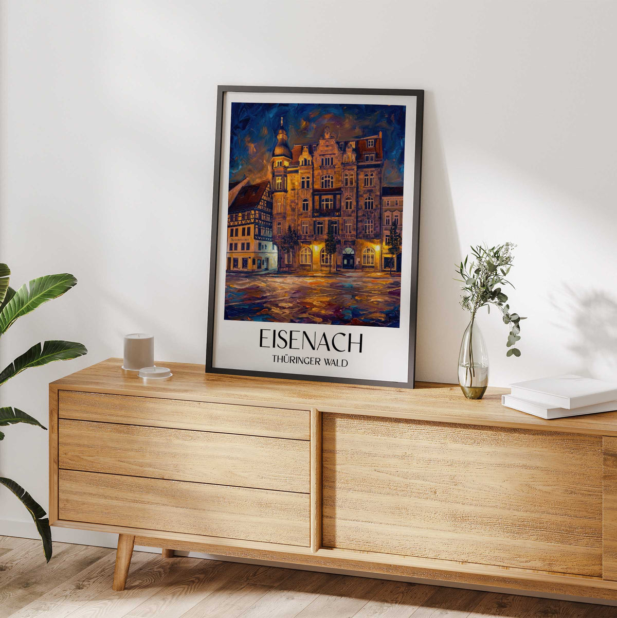 eisenach-thüringer-wald-deutschland-poster-oil-painting-oelgemaelde