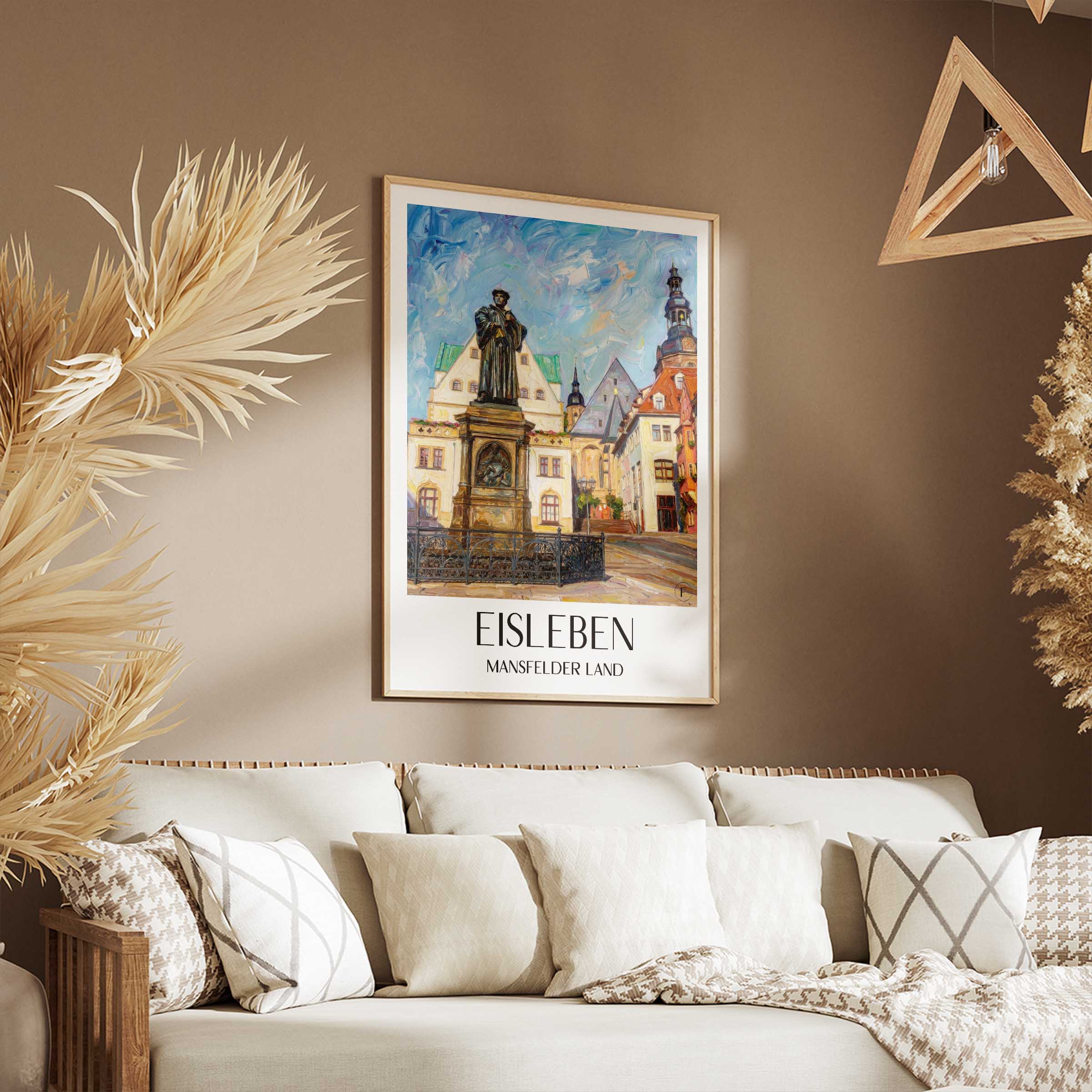eisleben-mansfelder-land-deutschland-poster-oil-painting-oelgemaelde