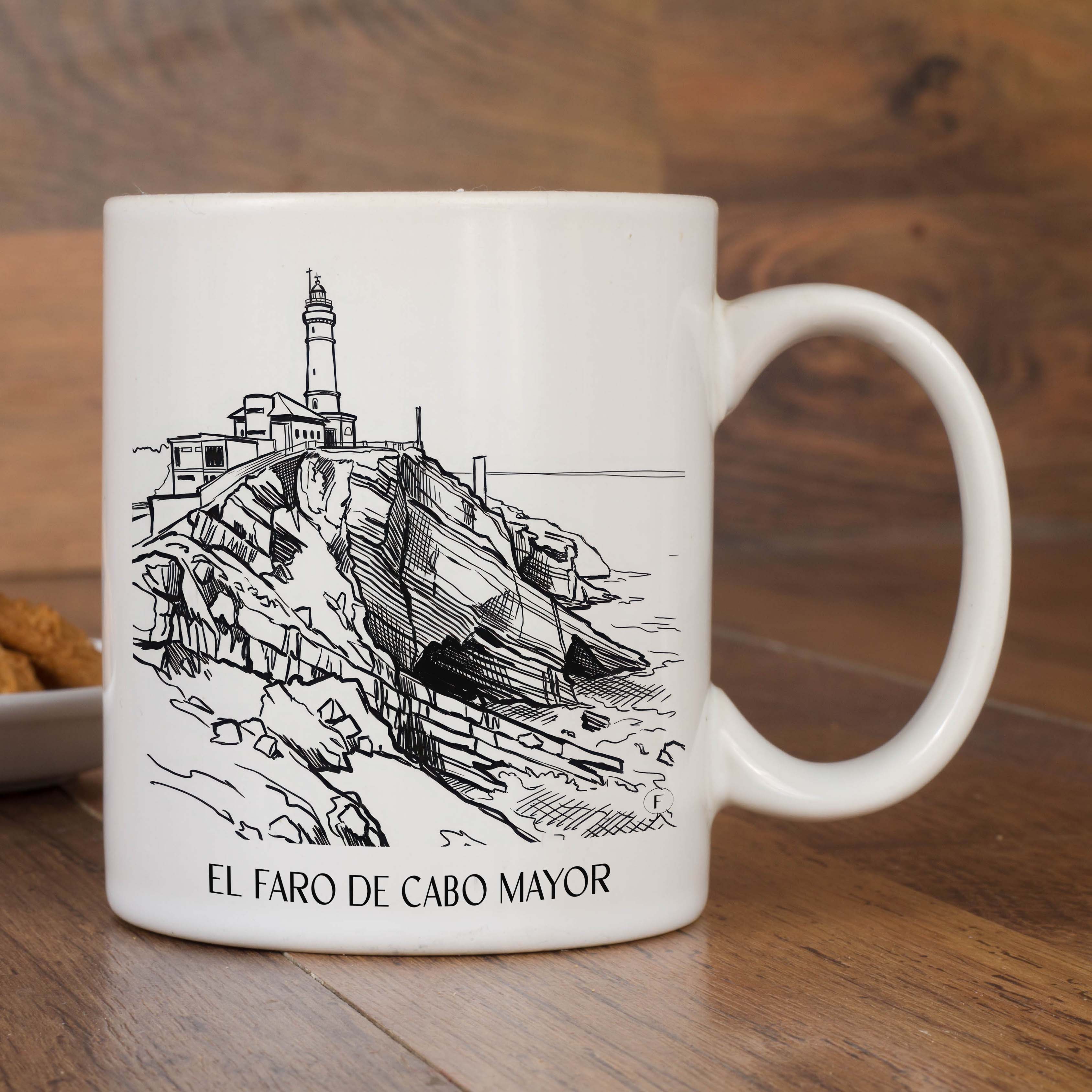 el-faro-de-cabo-mayor-santander-spanien-kaffeebecher-skizze