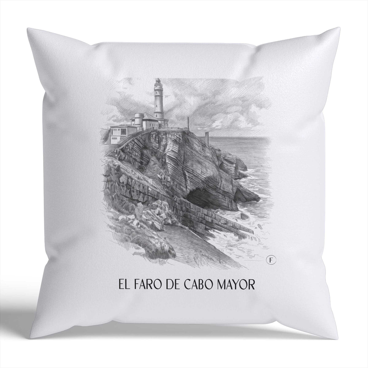 el-faro-de-cabo-mayor-santander-spanien-kissenbezug-bleistift-zeichnung-drawing