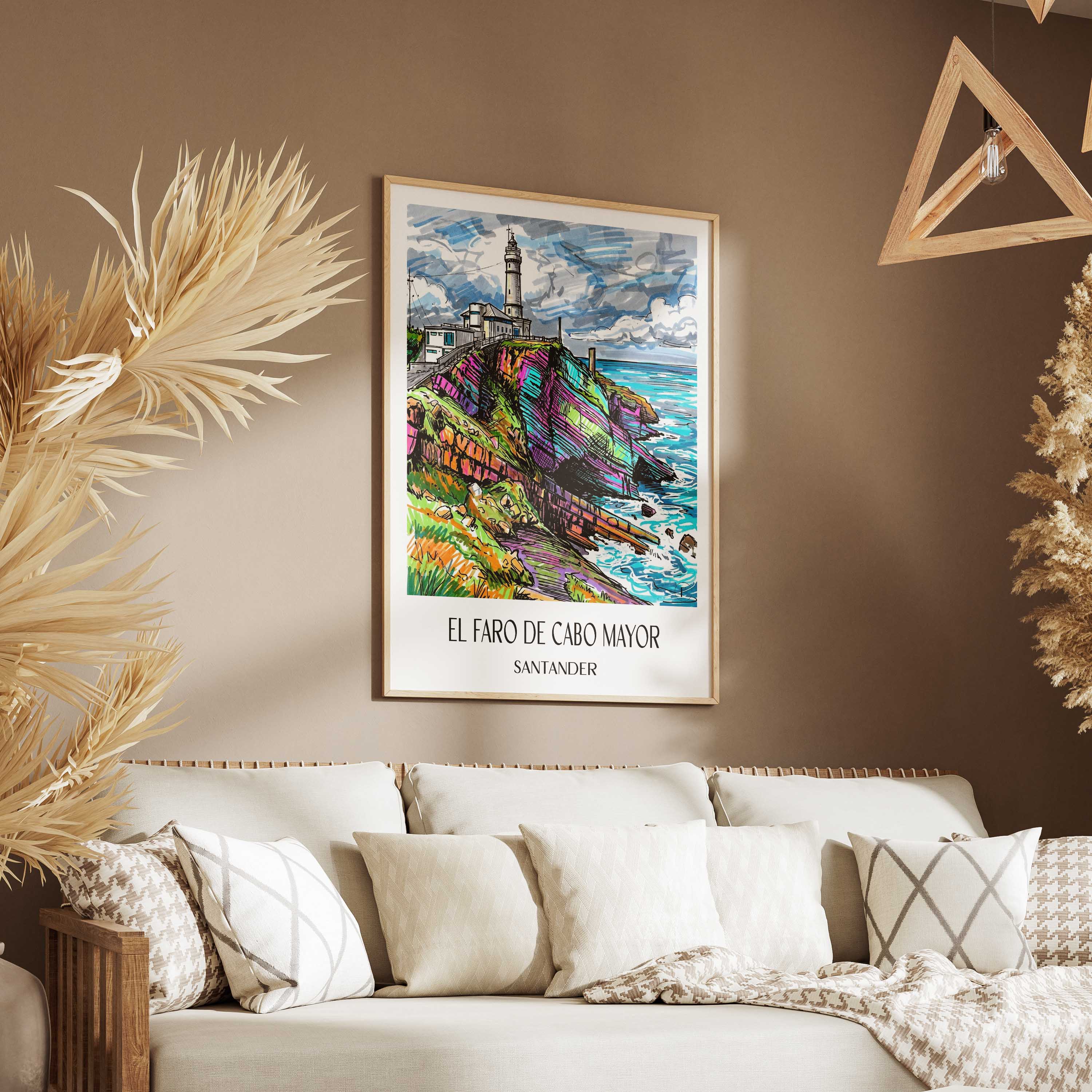 el-faro-de-cabo-mayor-santander-spanien-poster-graffiti