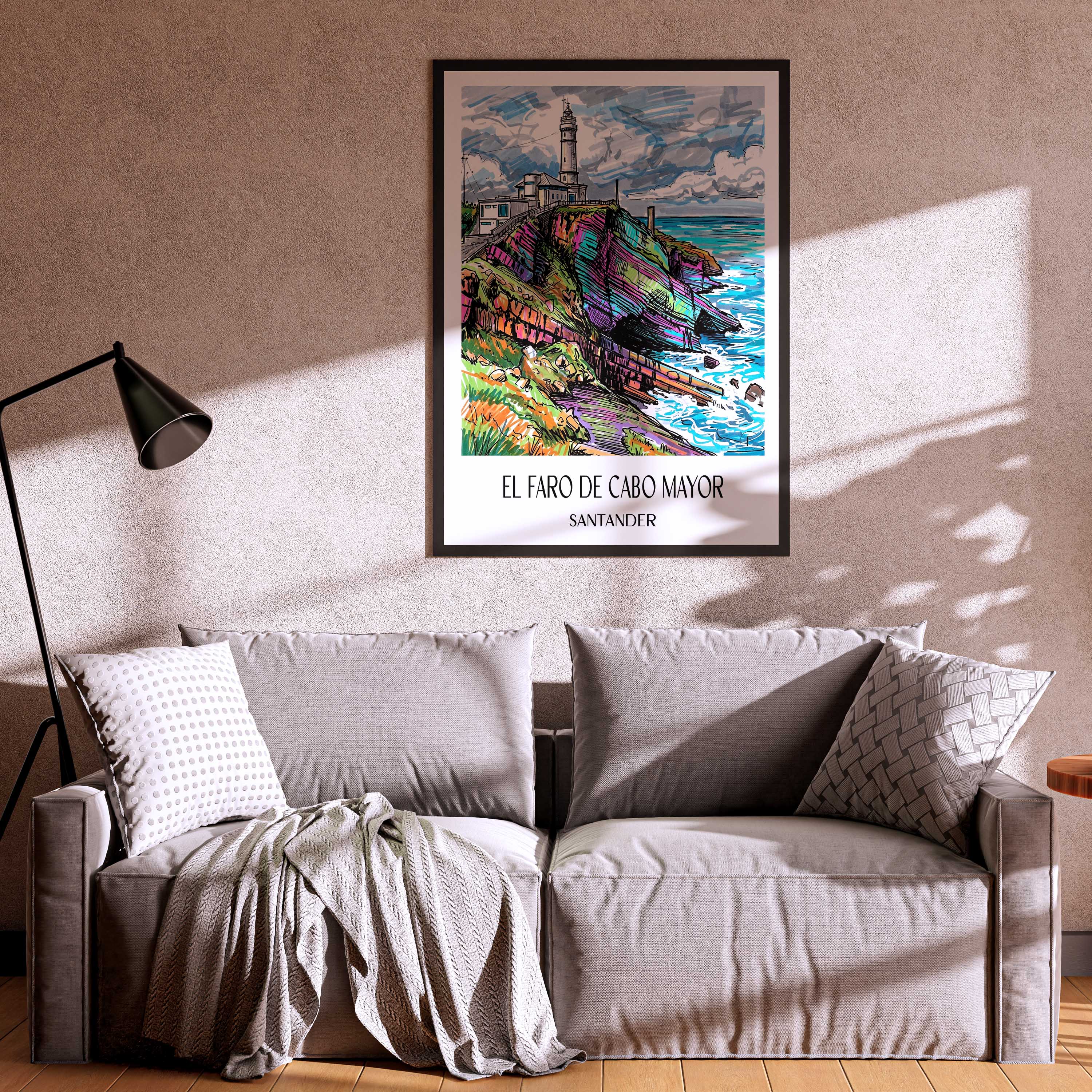 el-faro-de-cabo-mayor-santander-spanien-poster-graffiti