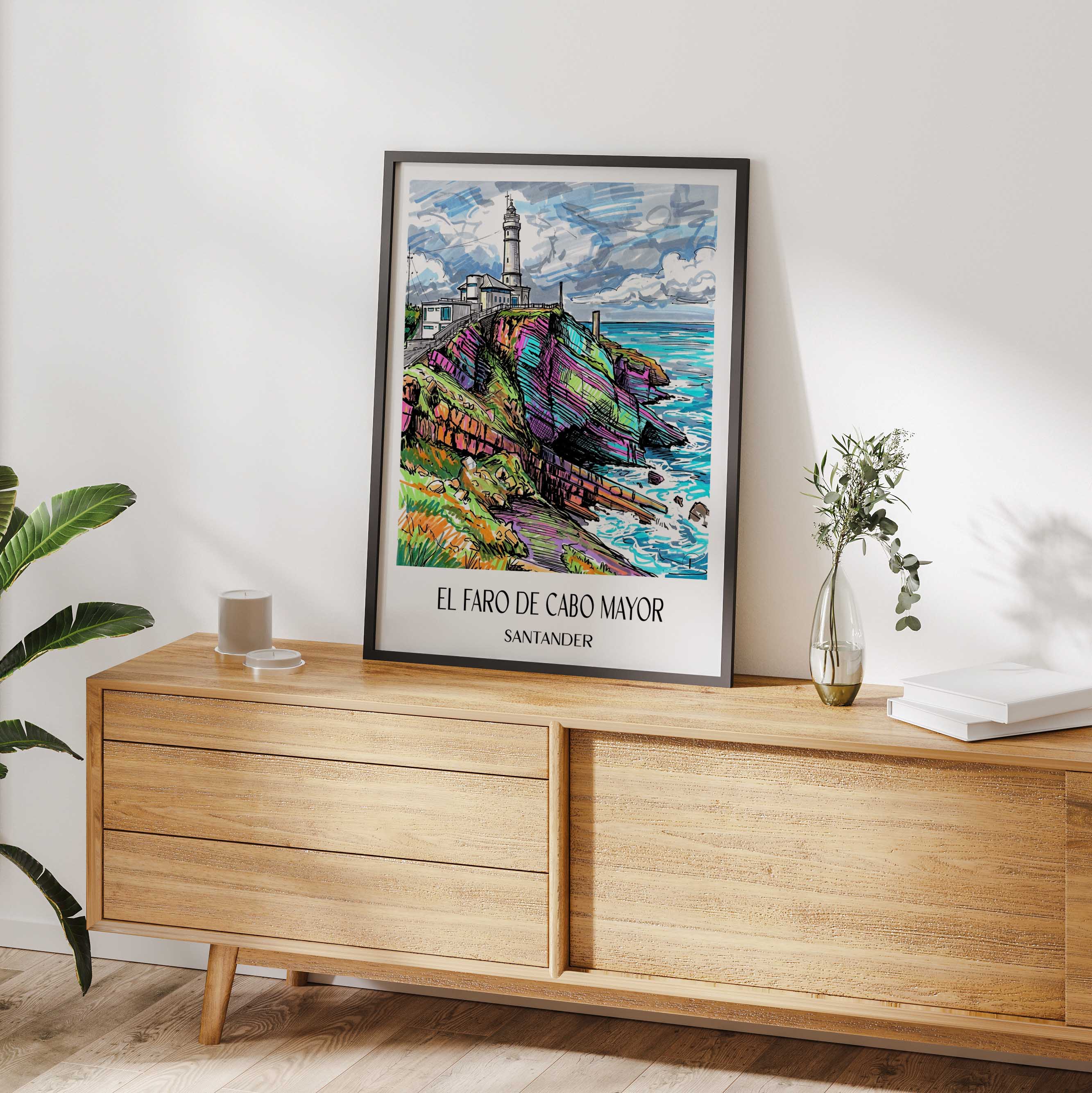 el-faro-de-cabo-mayor-santander-spanien-poster-graffiti
