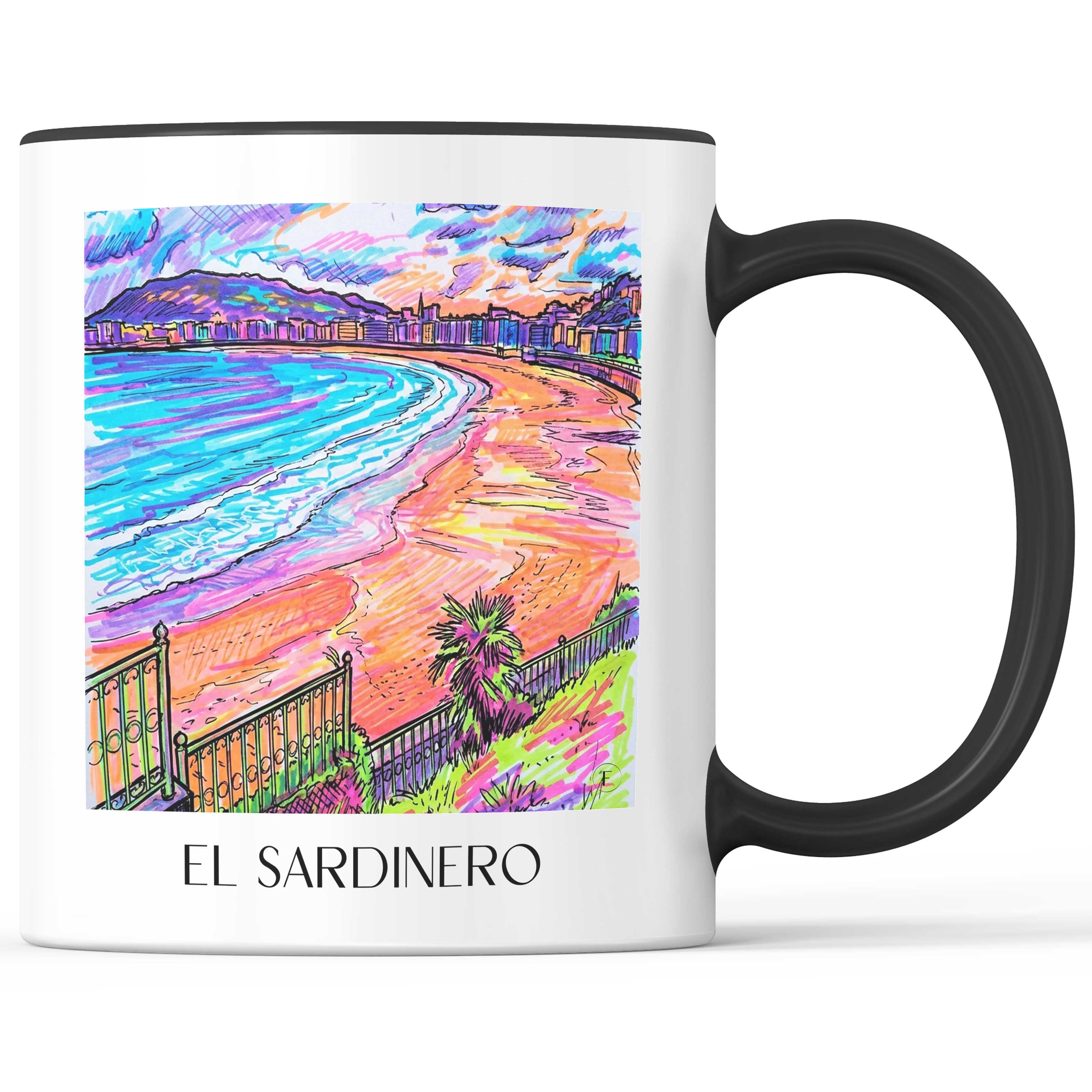 el-sardinero-santander-spanien-kaffeebecher-graffiti