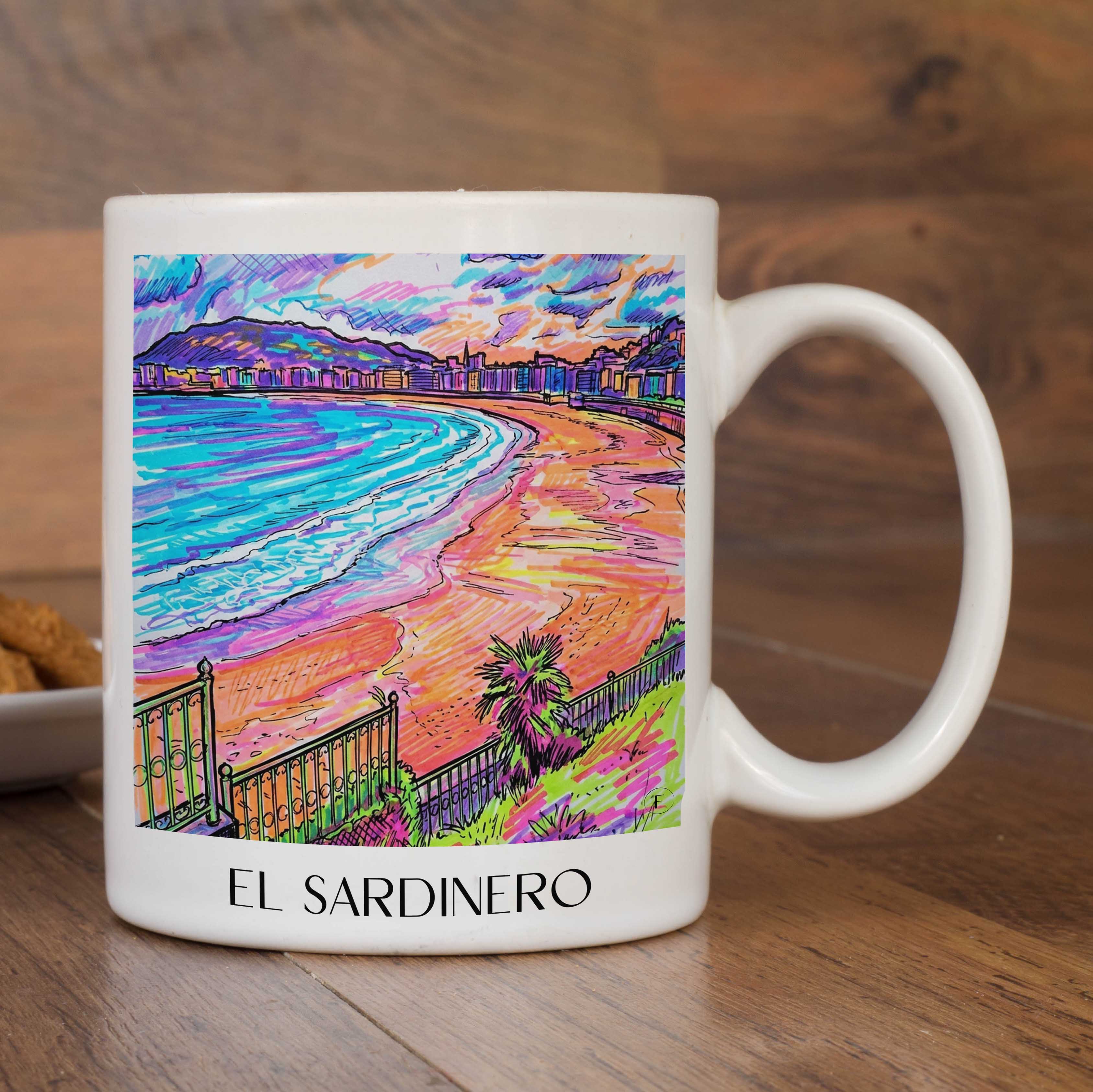 el-sardinero-santander-spanien-kaffeebecher-graffiti