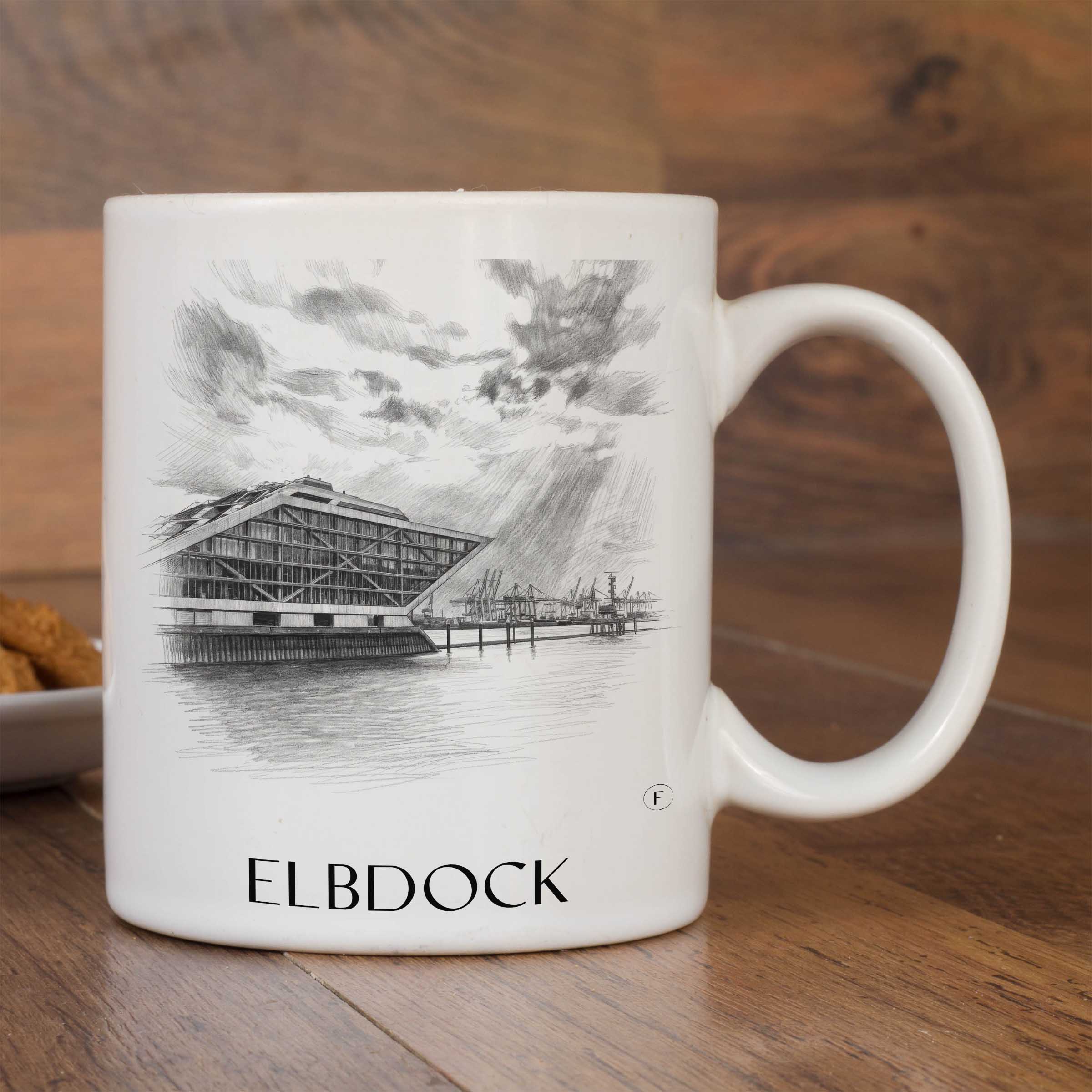 elbdock-hamburg-deutschland-kaffeebecher-bleistift-zeichnung-drawing