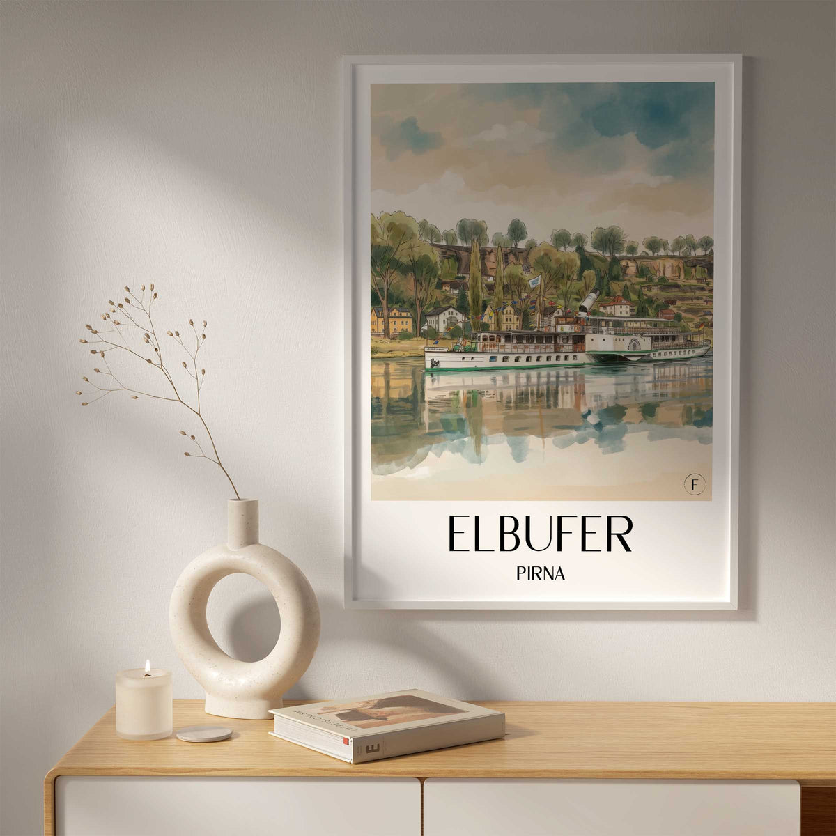 elbufer-pirna-deutschland-poster-aquarell