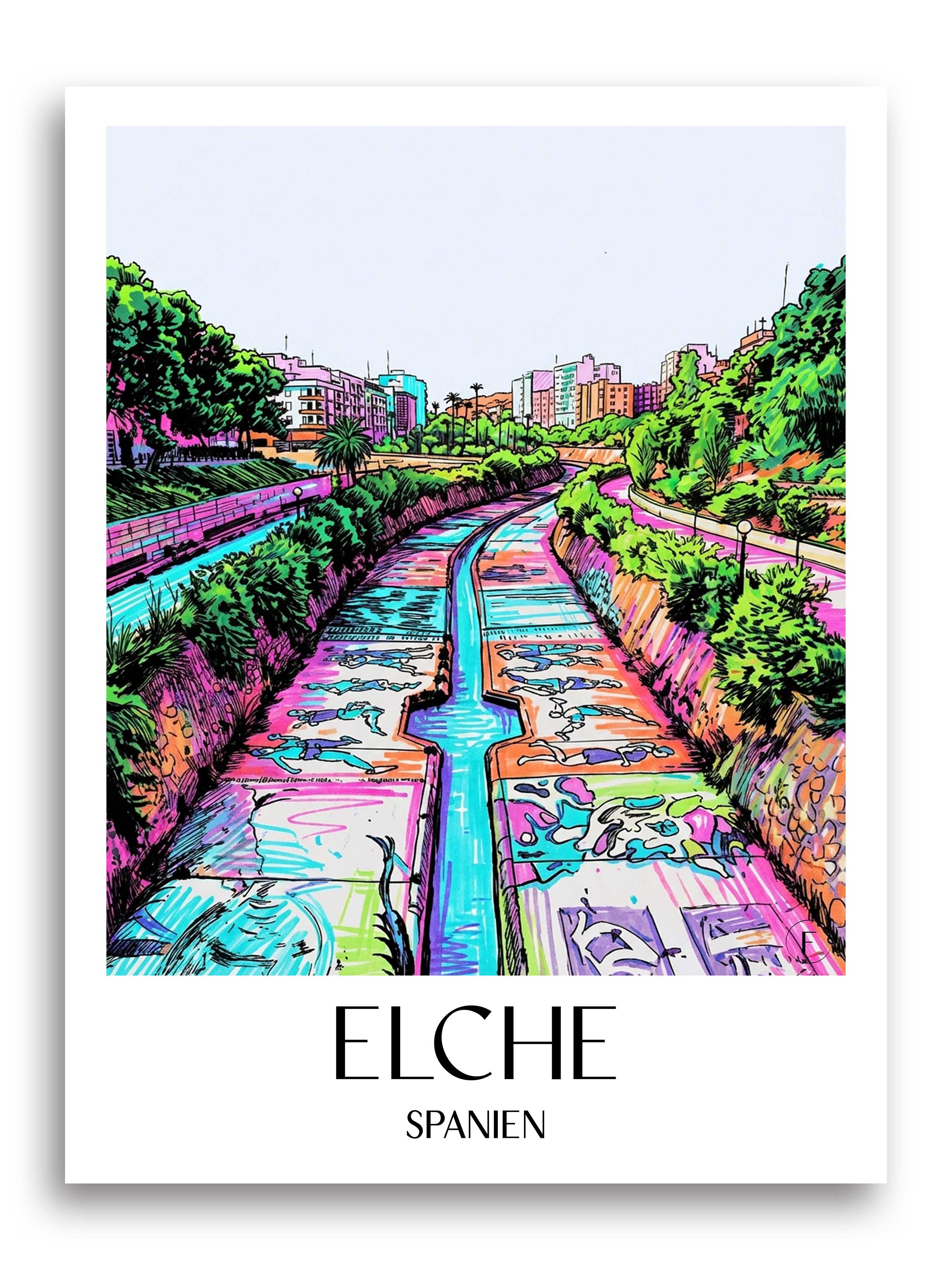 elche-spanien-spanien-poster-graffiti