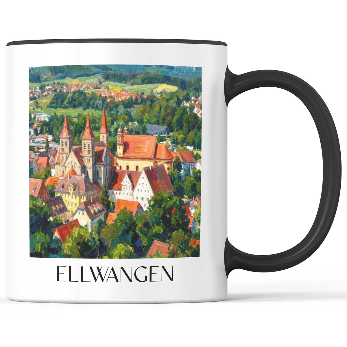 ellwangen-ostwürttemberg-deutschland-kaffeebecher-oil-painting-oelgemaelde