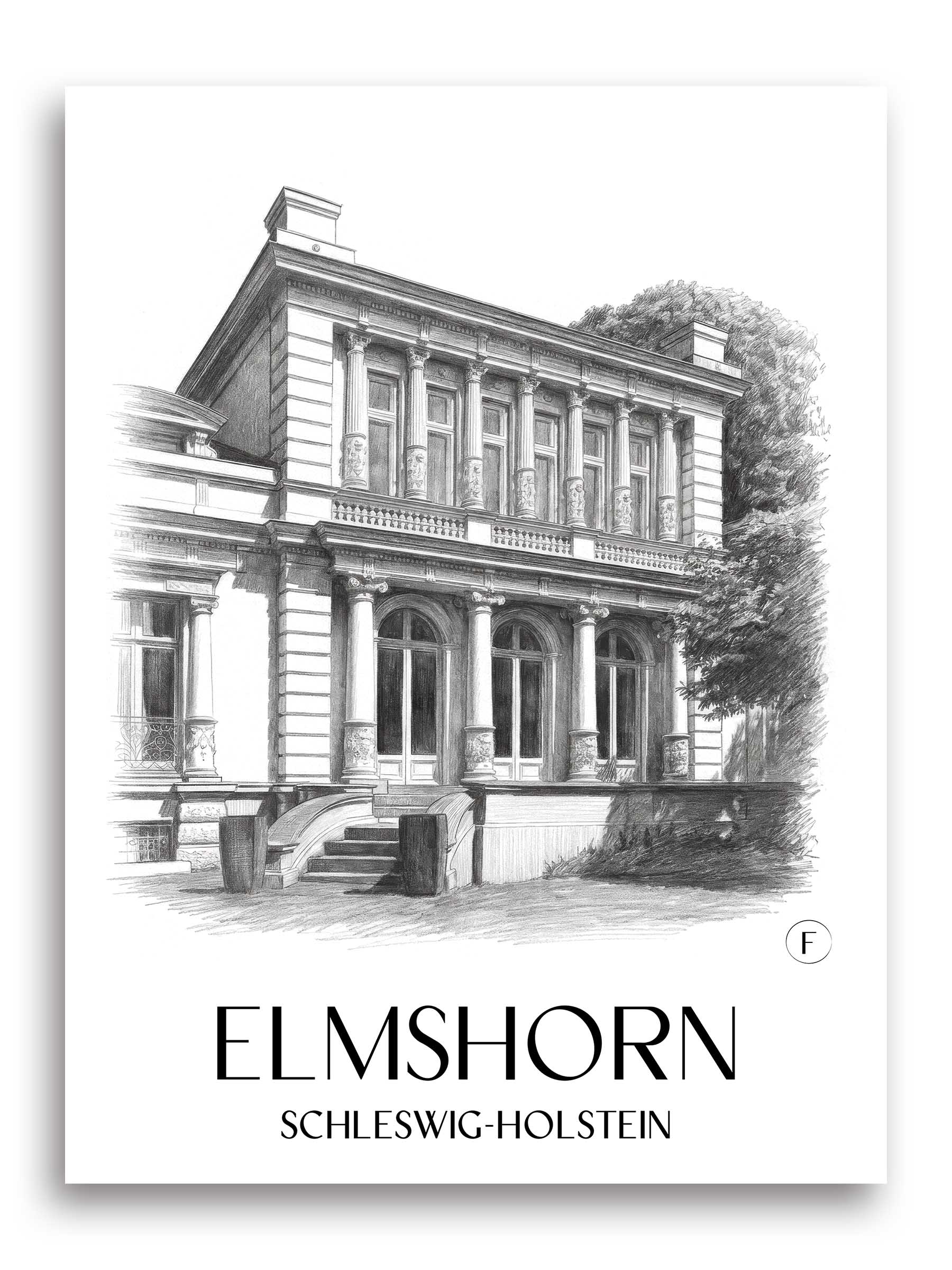 elmshorn-schleswig-holstein-deutschland-poster-bleistift-zeichnung-drawing