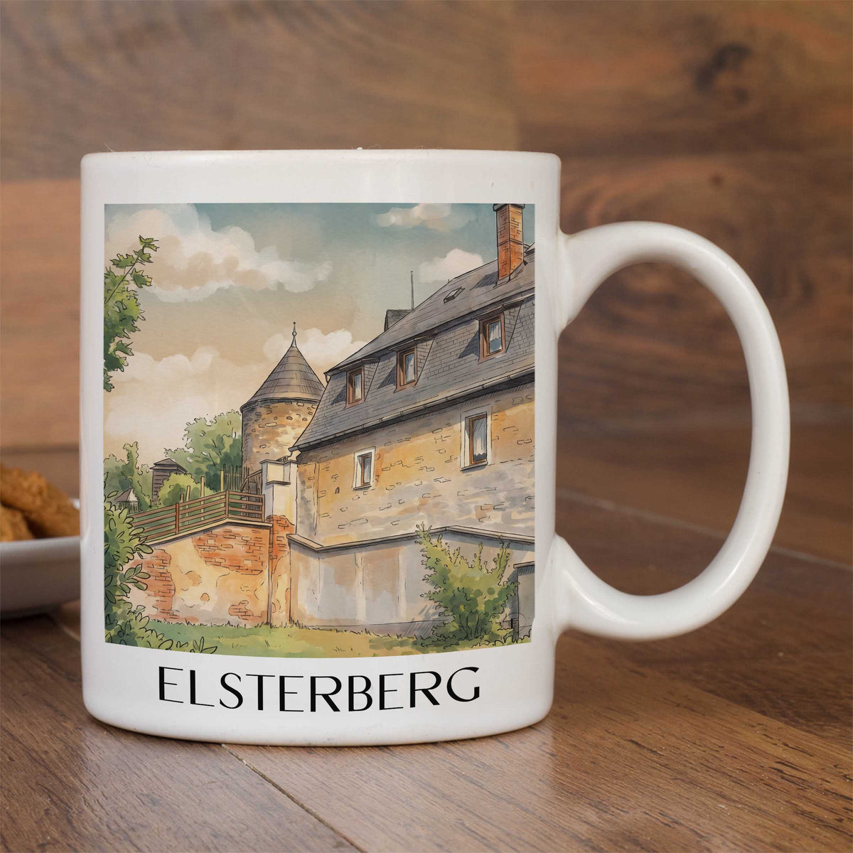 elsterberg-vogtland-deutschland-kaffeebecher-aquarell