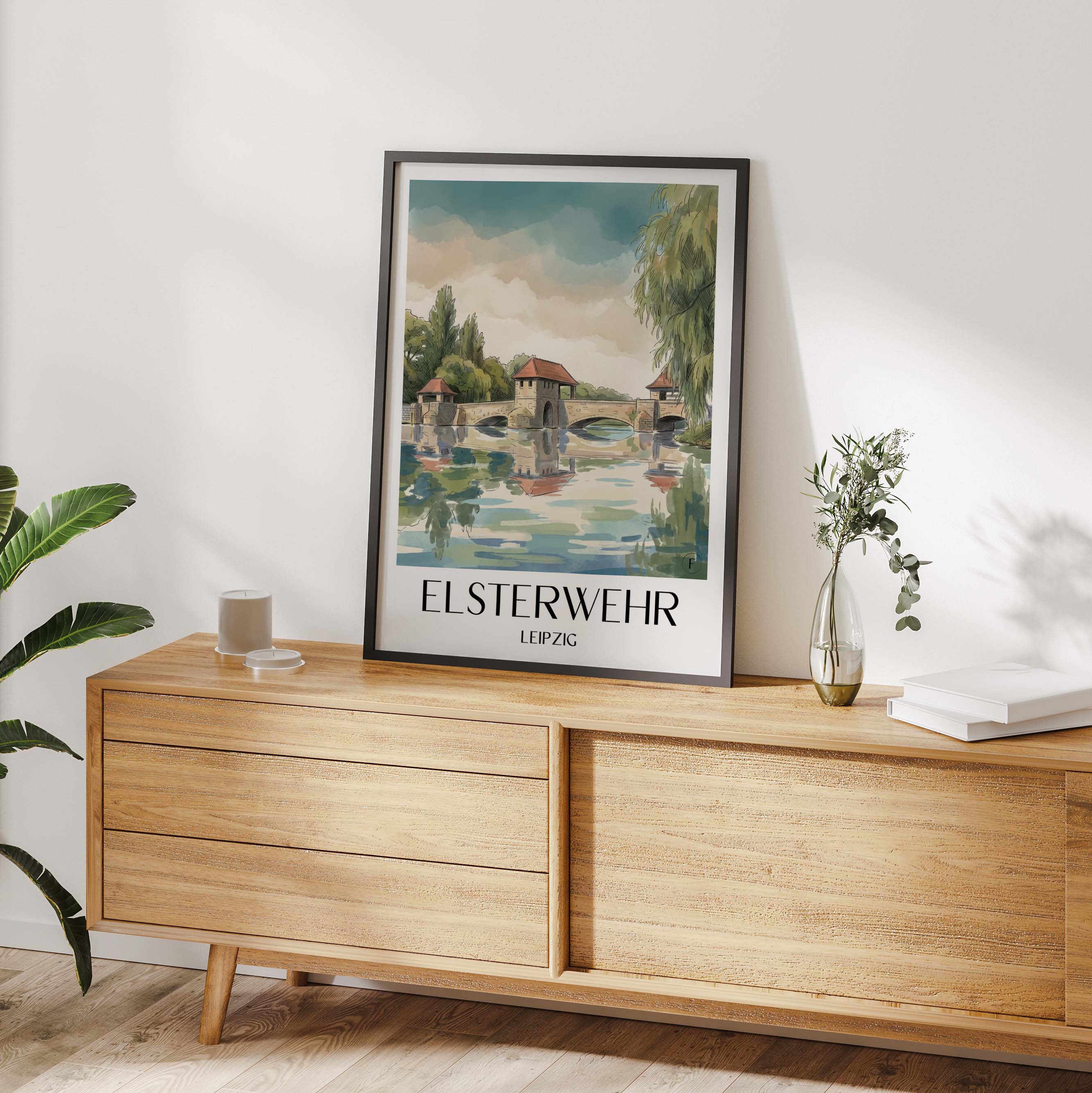 elsterwehr-leipzig-deutschland-poster-aquarell
