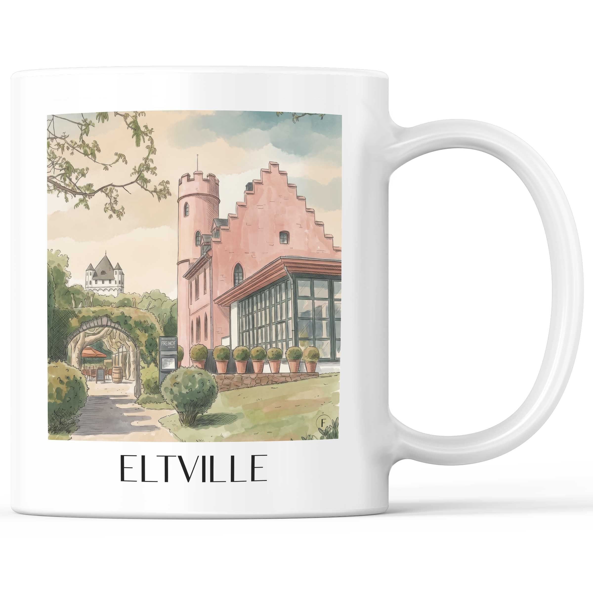 eltville-rheingau-deutschland-kaffeebecher-aquarell